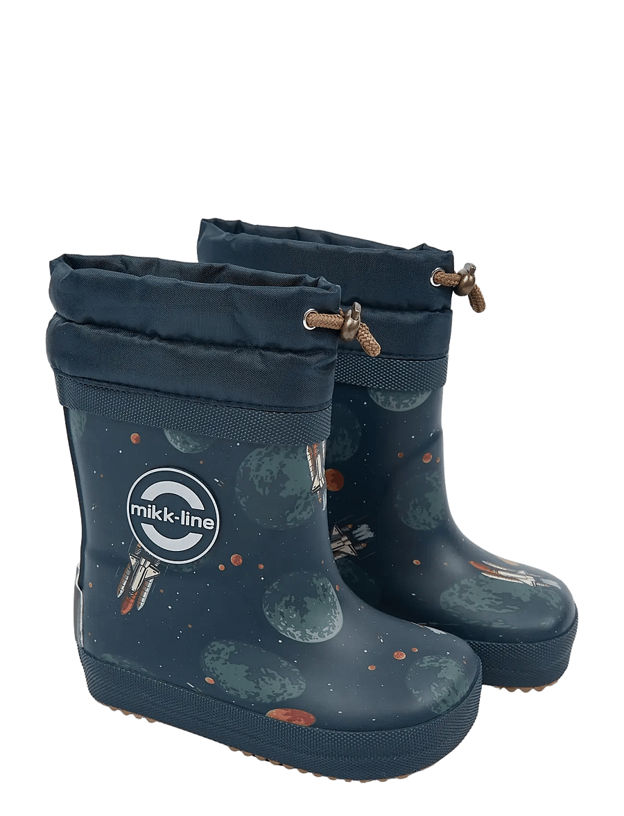 mikk-line - Wellies Winter AOP - Barefoot - space aop - 0