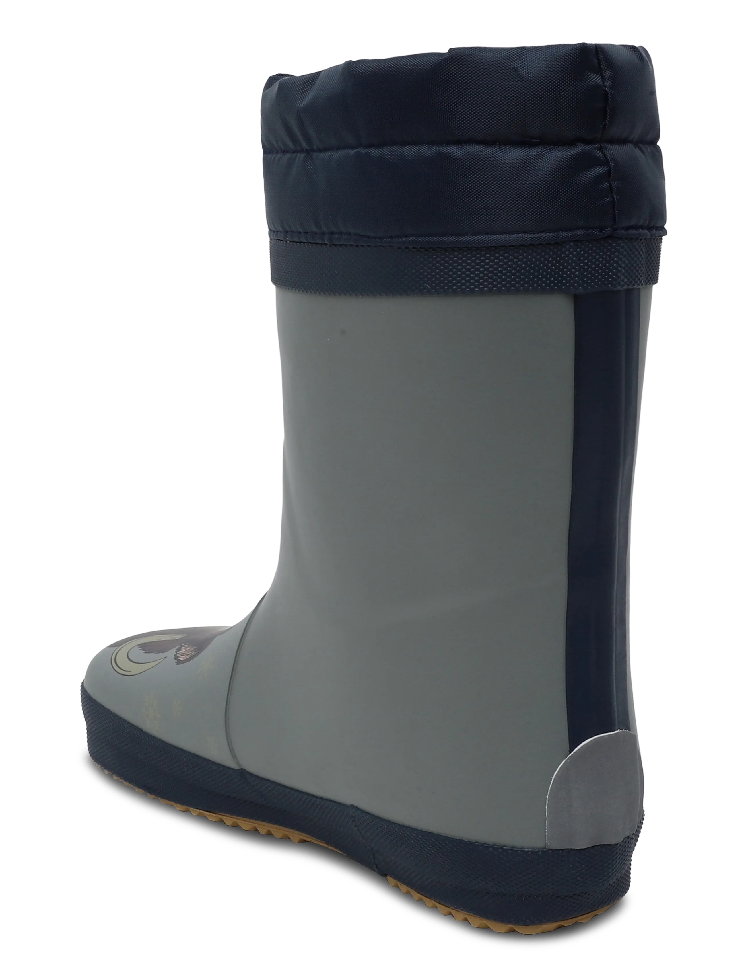 mikk-line - Wellies Winter - Barefoot - gefütterte gummistiefel - sedona sage - 1