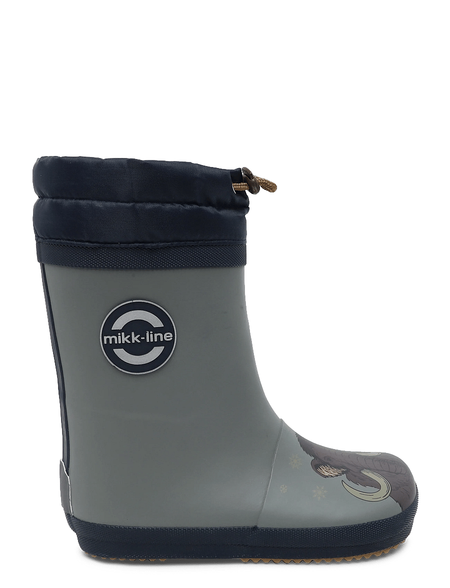 mikk-line - Wellies Winter - Barefoot - gefütterte gummistiefel - sedona sage - 2