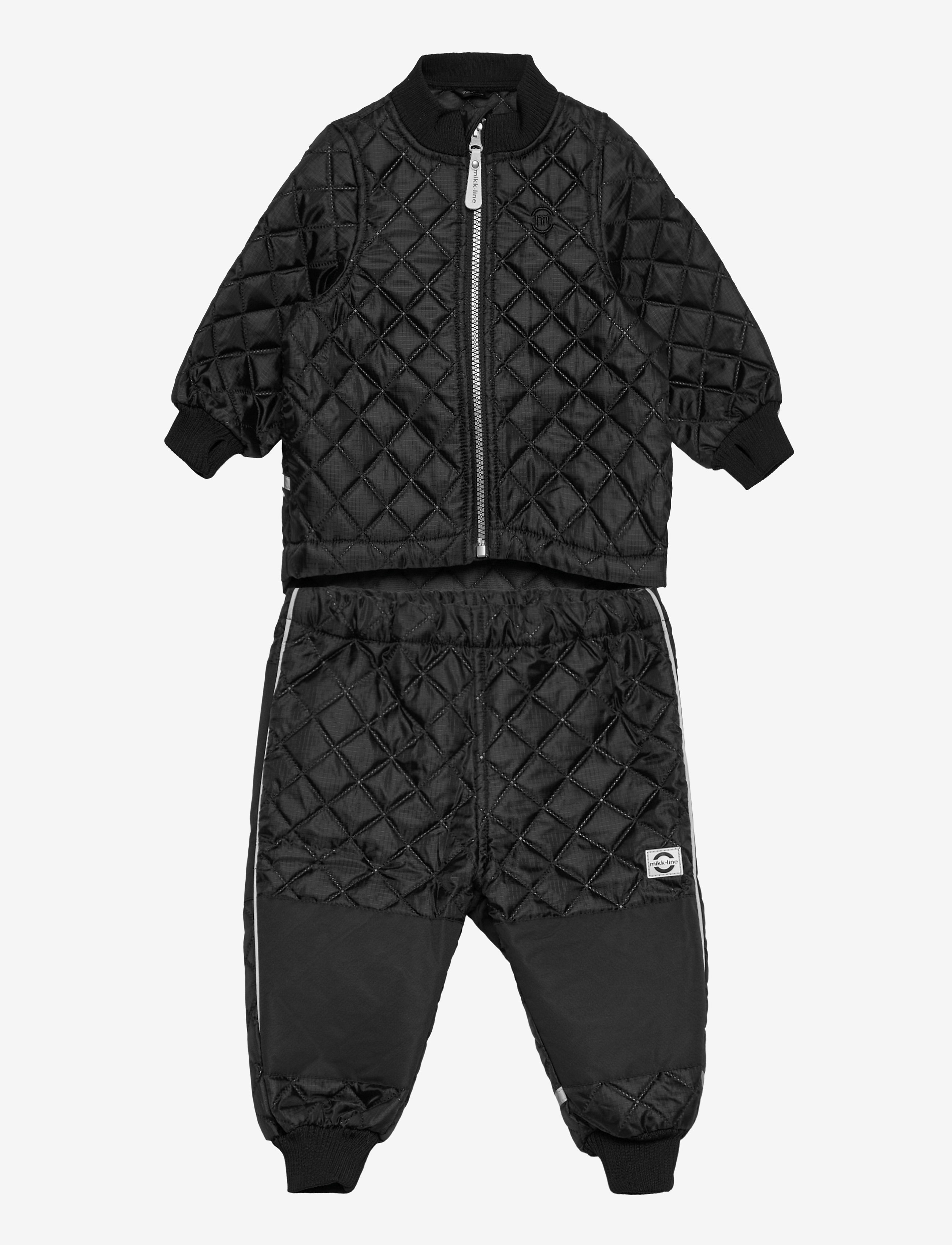 mikk-line Thermo Set - Termoklær - BLACK / black