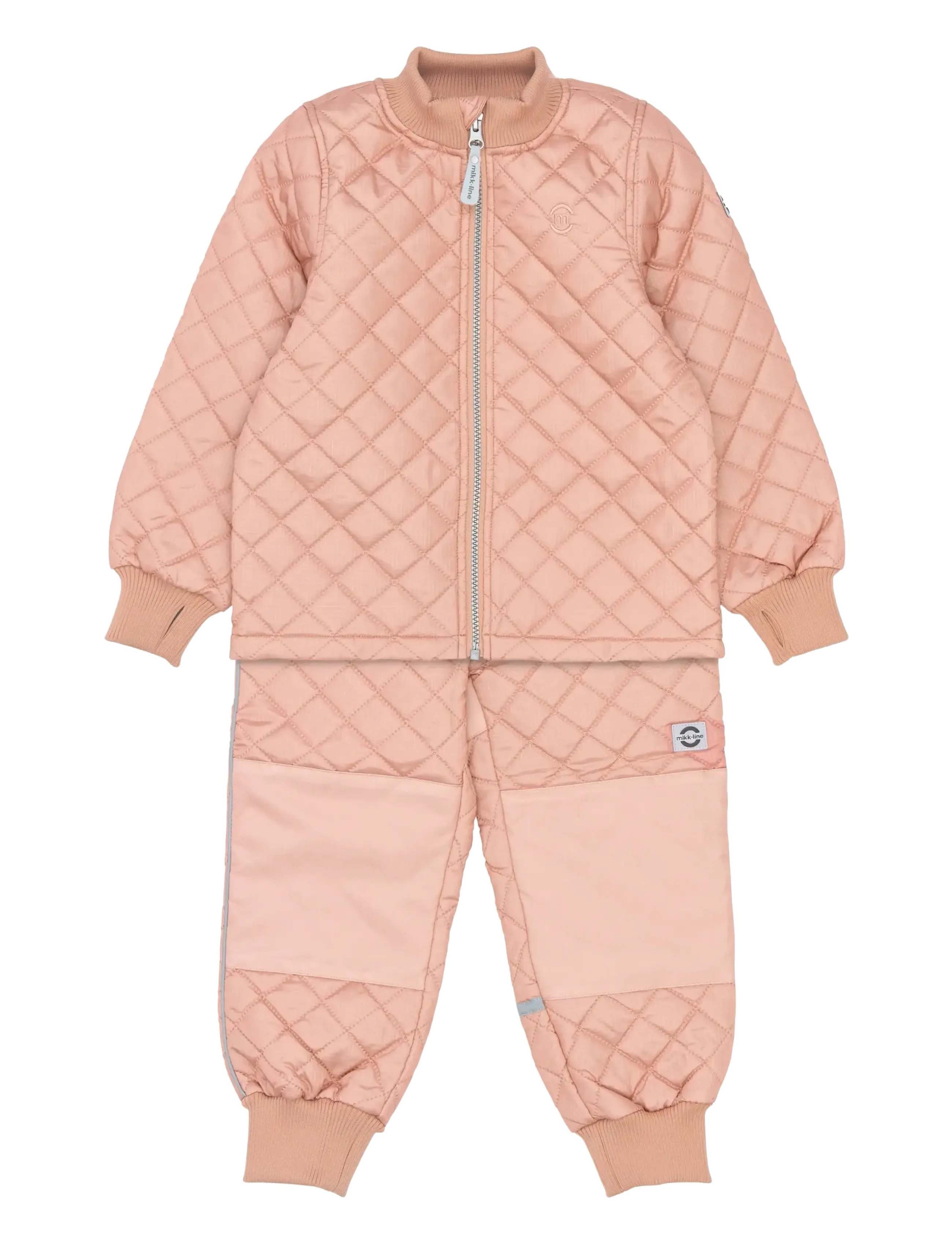 mikk-line Thermo Set - Thermo - CAFÉ CRÉME / pink/rose