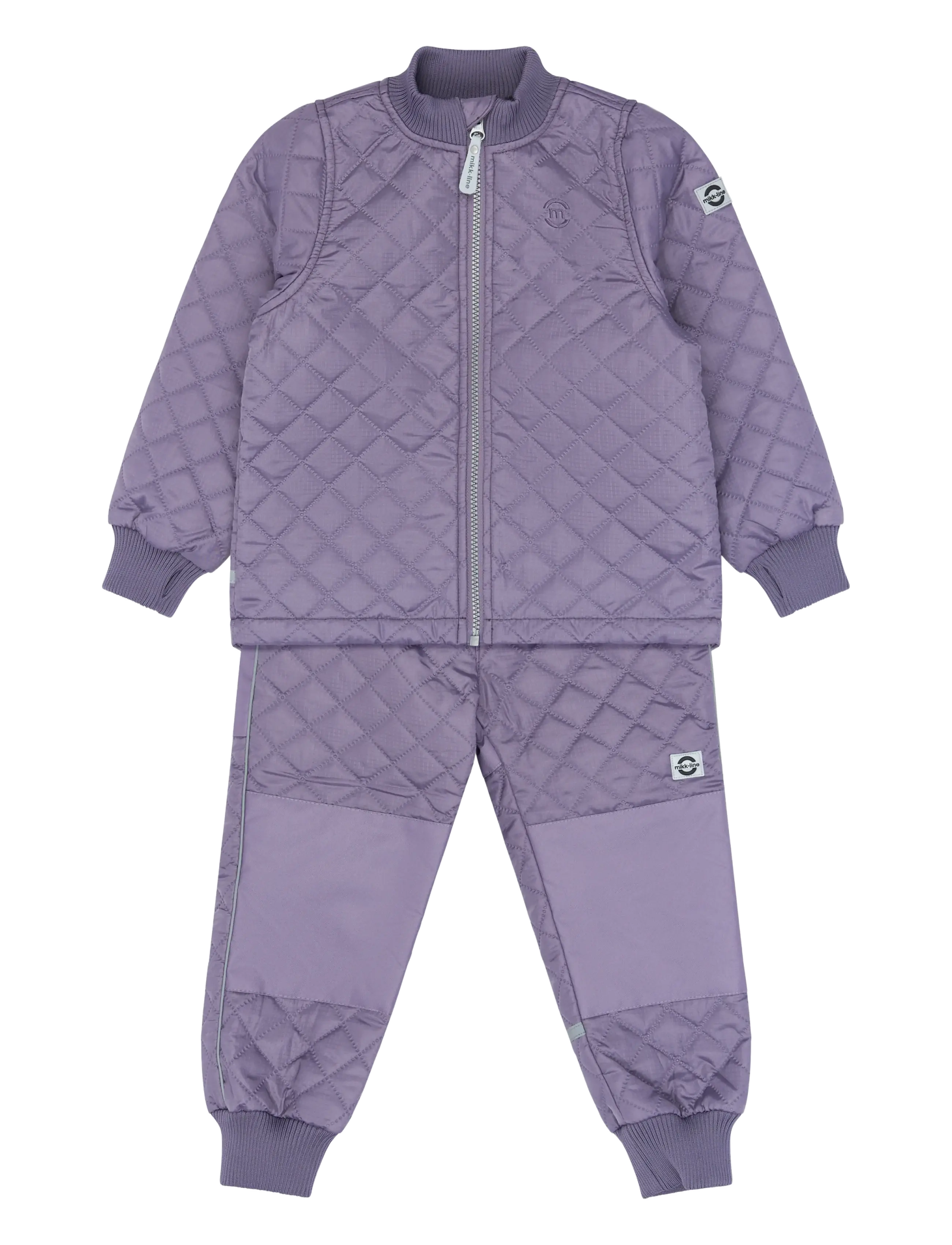 mikk-line Thermo Set - Schneekleidung - PURPLE SAGE / purple