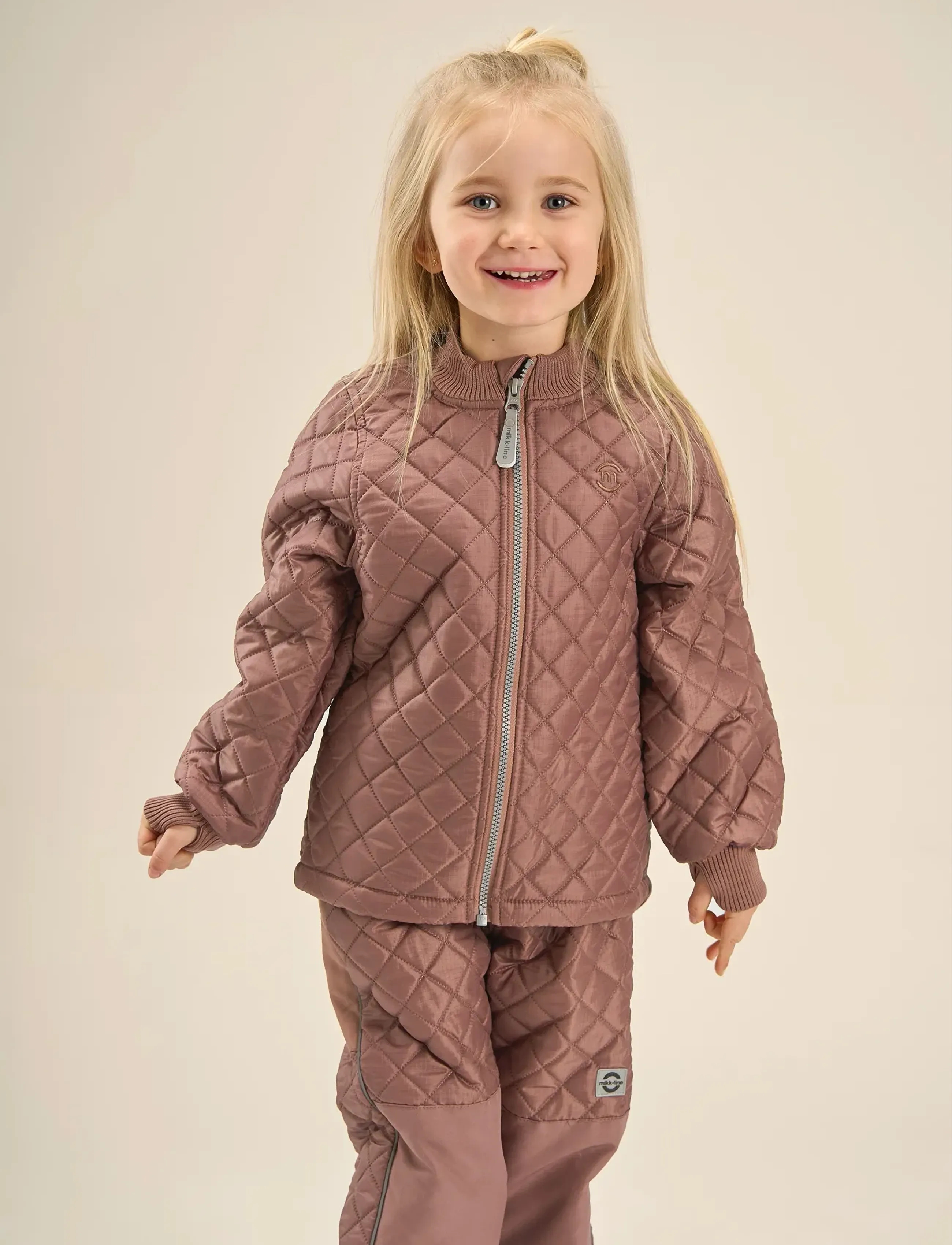mikk-line Thermo Set, 116, Pink, Termo-Yttertøj > Termo-Sæt, Børn