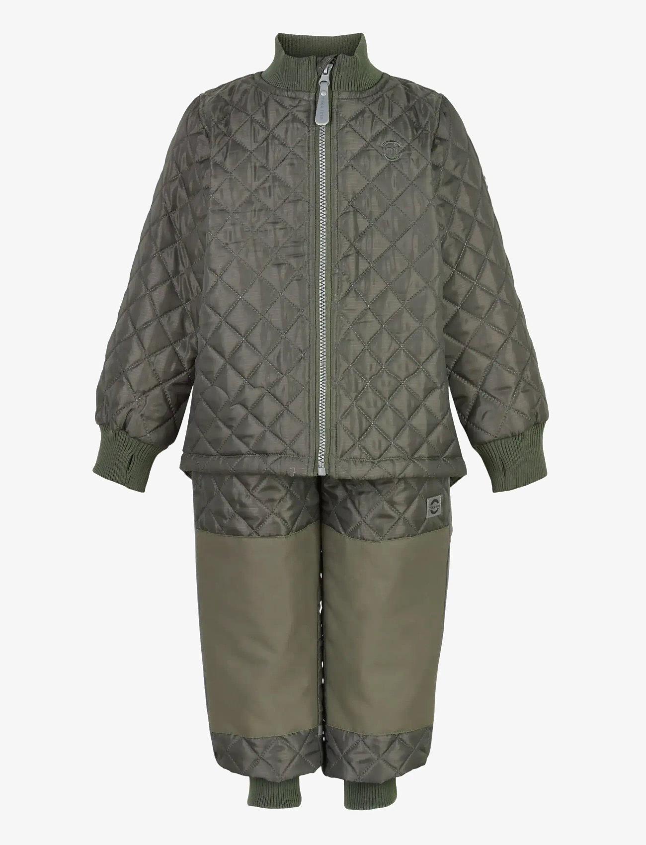 mikk-line - Thermo Set - jacken & mäntel - dusty olive - 0