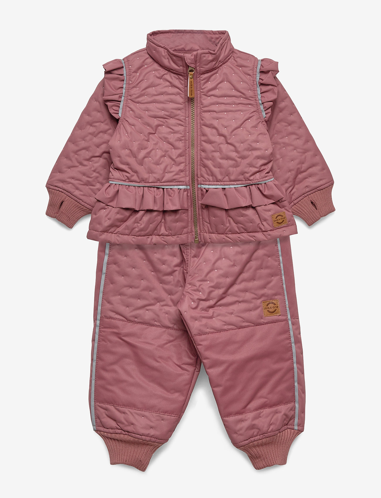 Mikk-Line - Thermal+ Girls Set - rose brown - 0