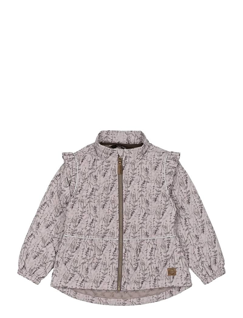 mikk-line - Thermal+ Frill Set AOP - cloud gray - 2