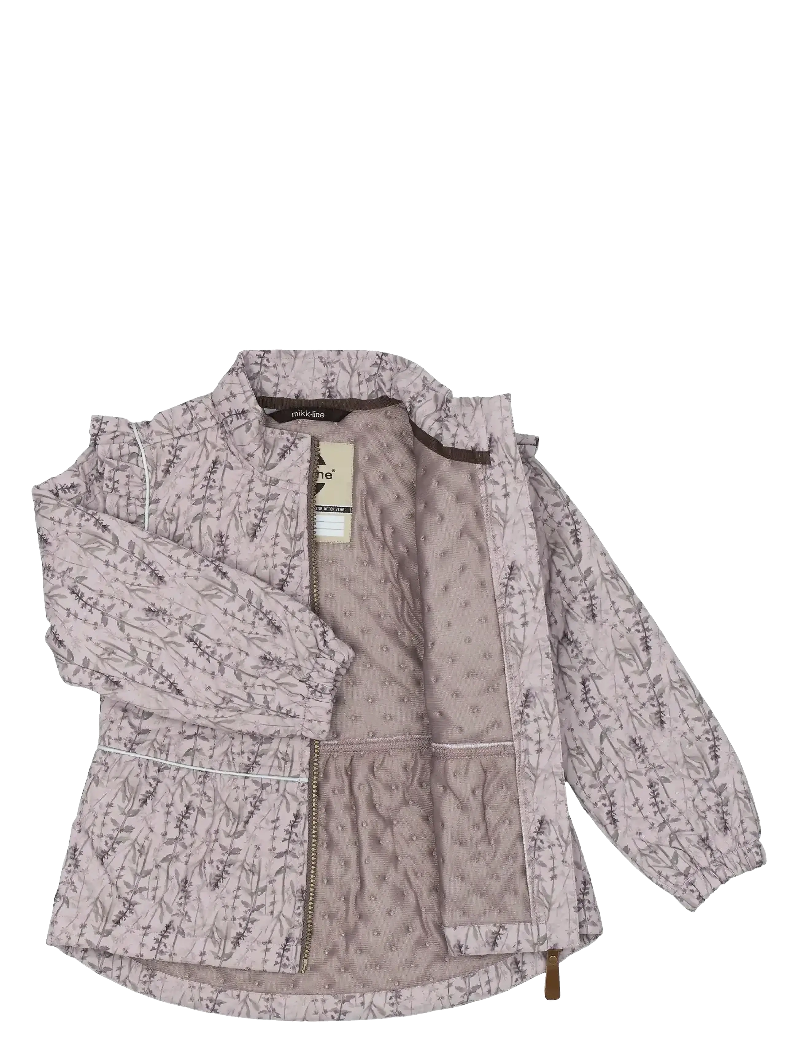 mikk-line - Thermal+ Frill Set AOP - cloud gray - 4