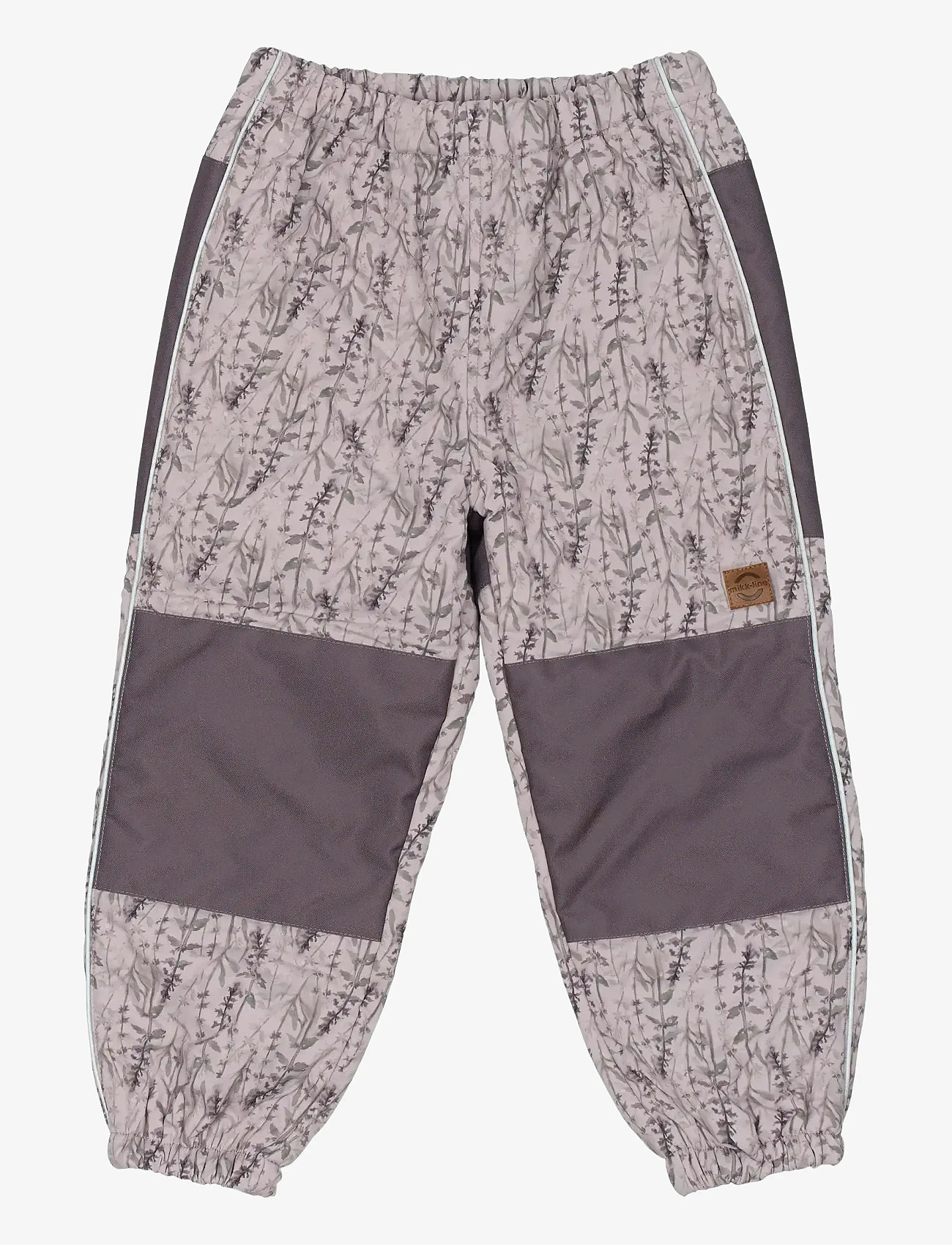 mikk-line - Thermal+ Frill Set AOP - jacken & mäntel - cloud gray - 4