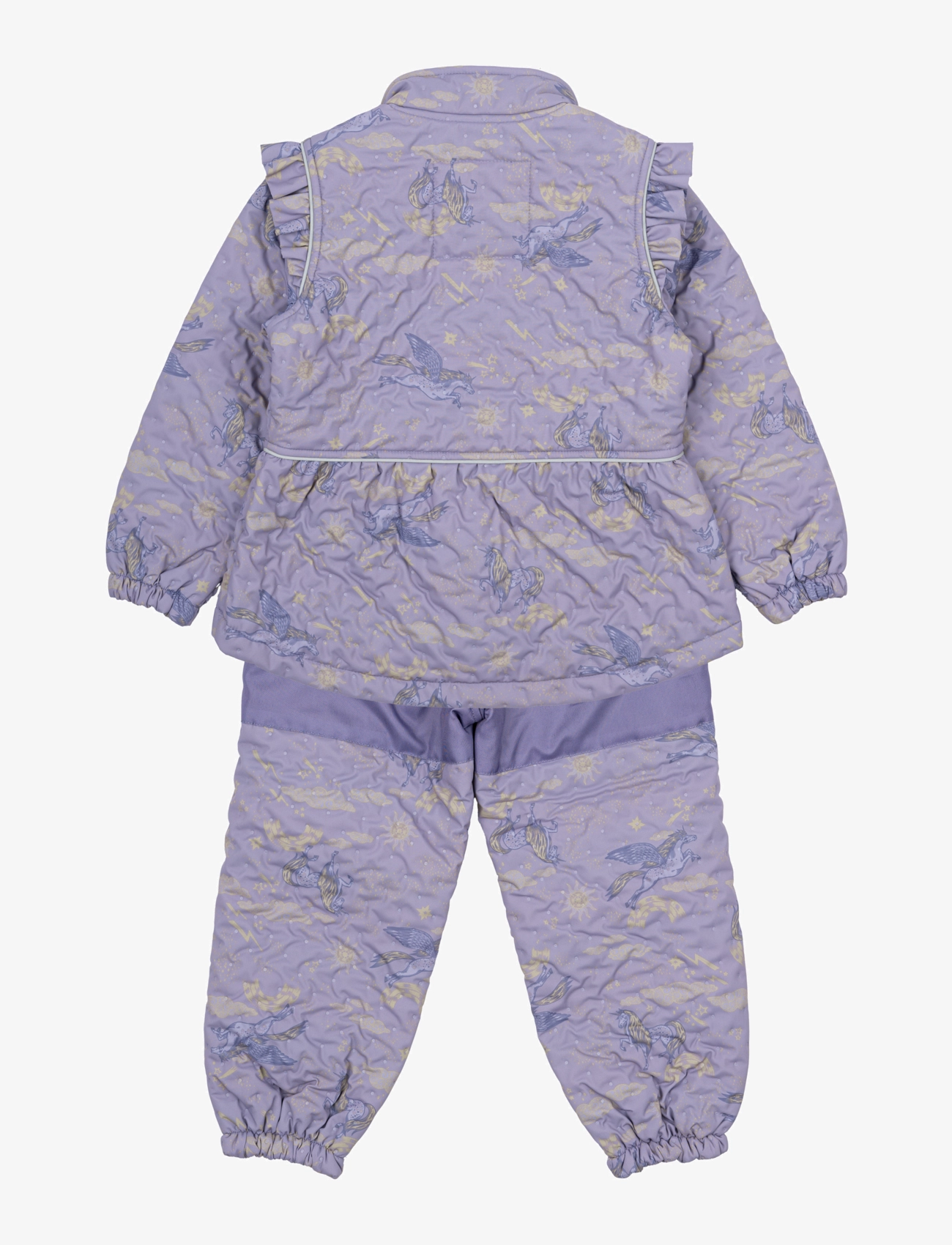 mikk-line - Thermal+ Frill Set AOP - dusk - 2