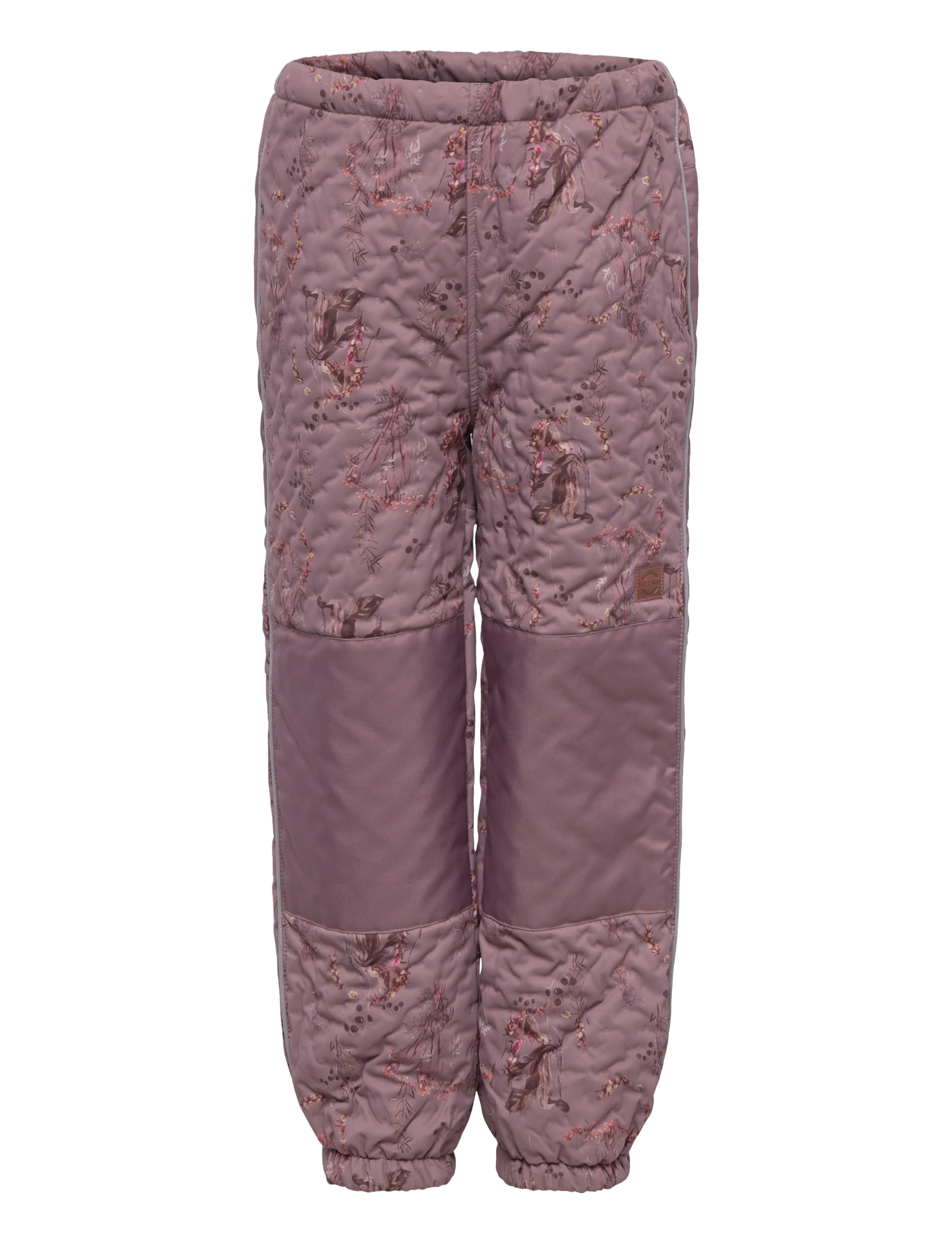 mikk-line - Thermal+ Frill Set AOP - twilight mauve - 2