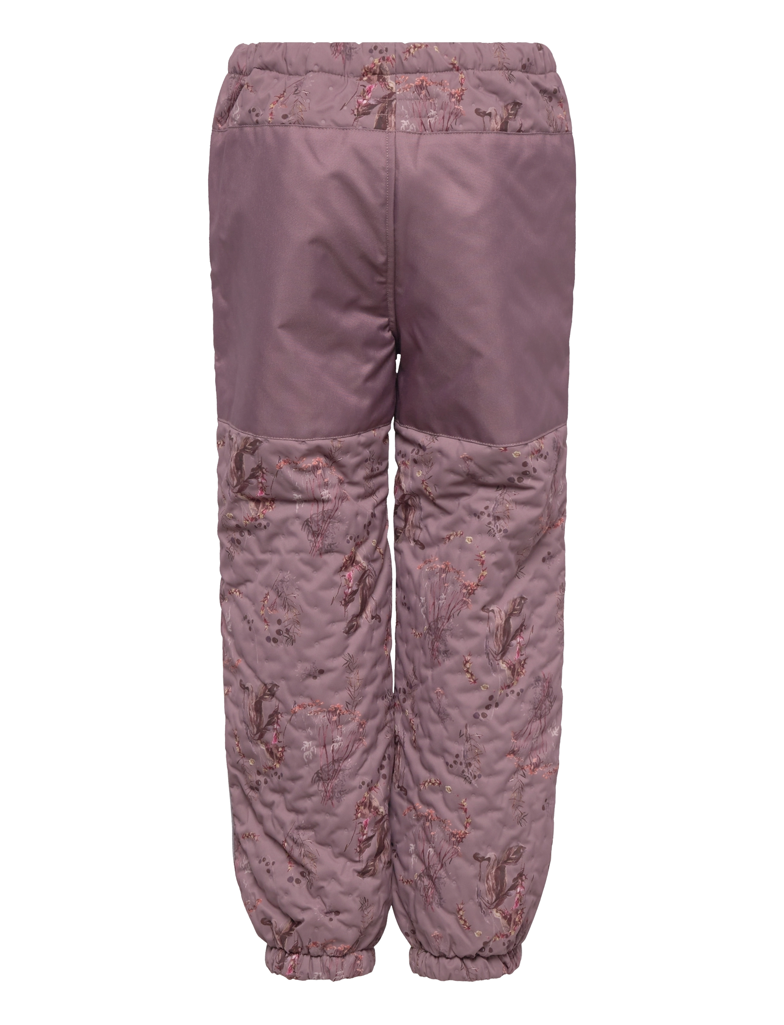 mikk-line - Thermal+ Frill Set AOP - twilight mauve - 3