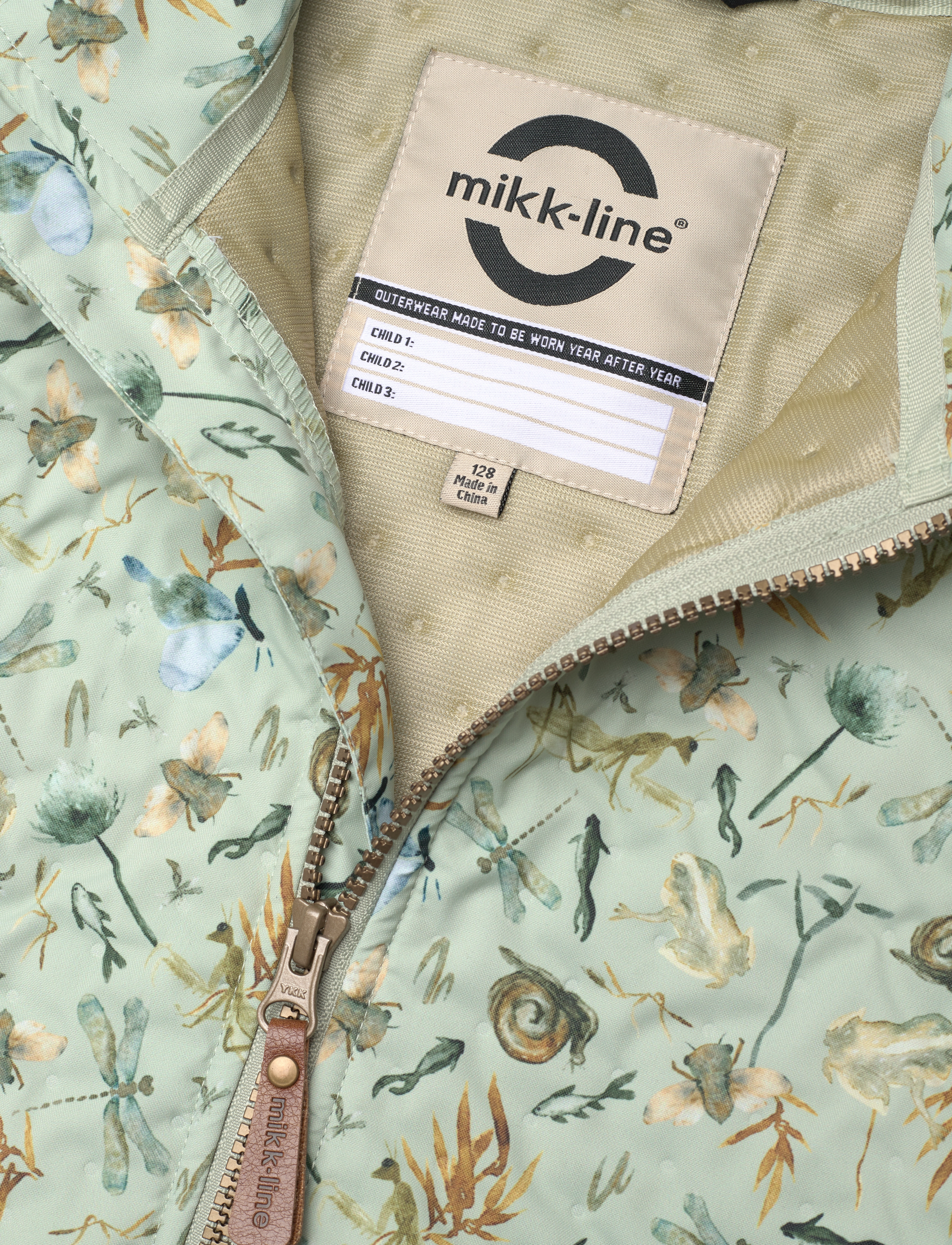 mikk-line - Thermal+ Jacket AOP - desert sage - 3