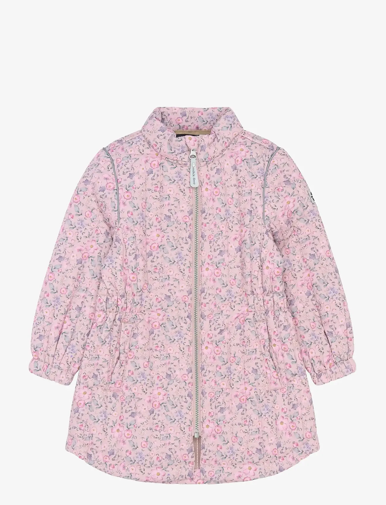mikk-line - Thermal Coat AOP - efterårsjakker - buble flower aop - 0