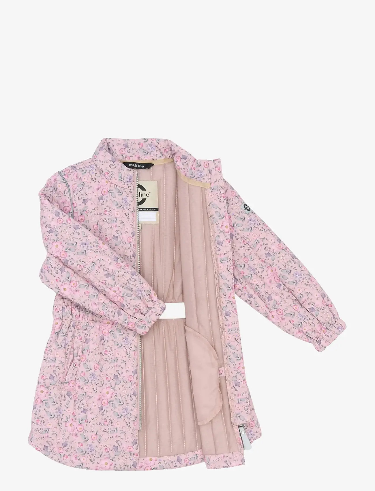 mikk-line - Thermal Coat AOP - efterårsjakker - buble flower aop - 2