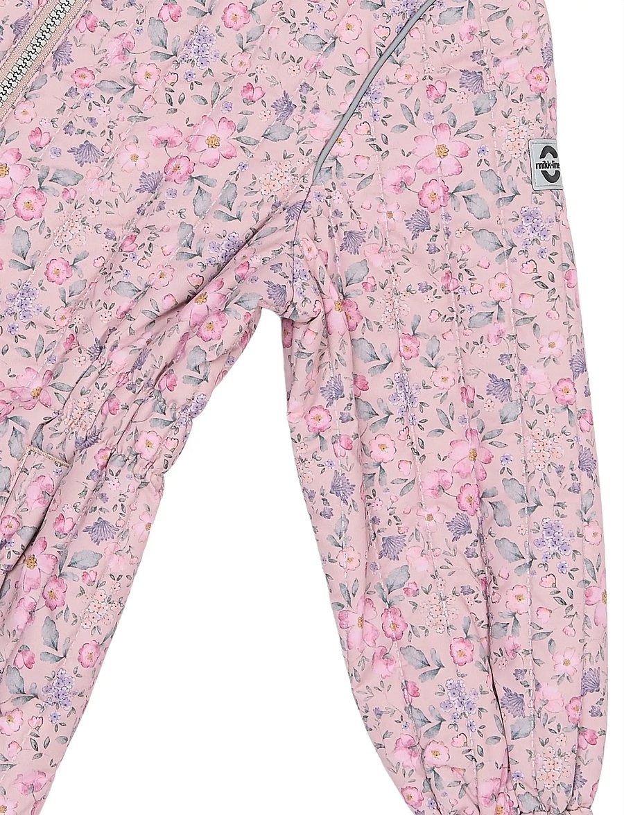 mikk-line - Thermal Coat AOP - stepētas virsjakas - buble flower aop - 3