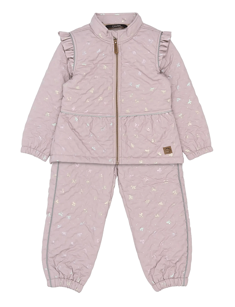 mikk-line - Thermal+ Frill Set AOP - termokomplektid - bow foil aop - 1