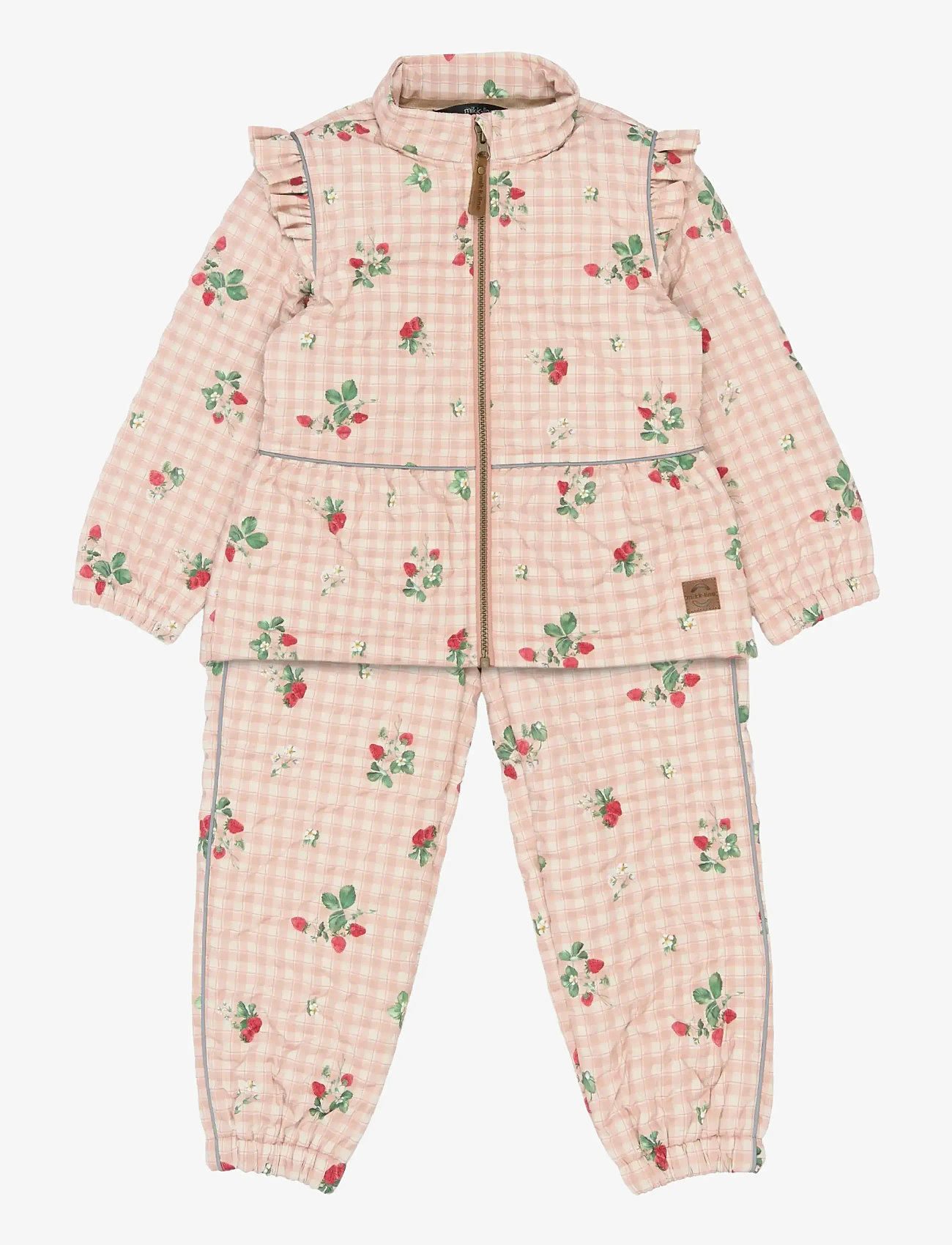 mikk-line - Thermal+ Frill Set AOP - thermo-sets - strawberry aop - 0