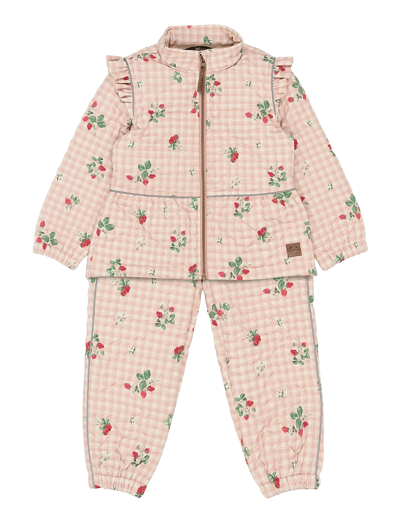 mikk-line - Thermal+ Frill Set AOP - thermo-sets - strawberry aop - 0