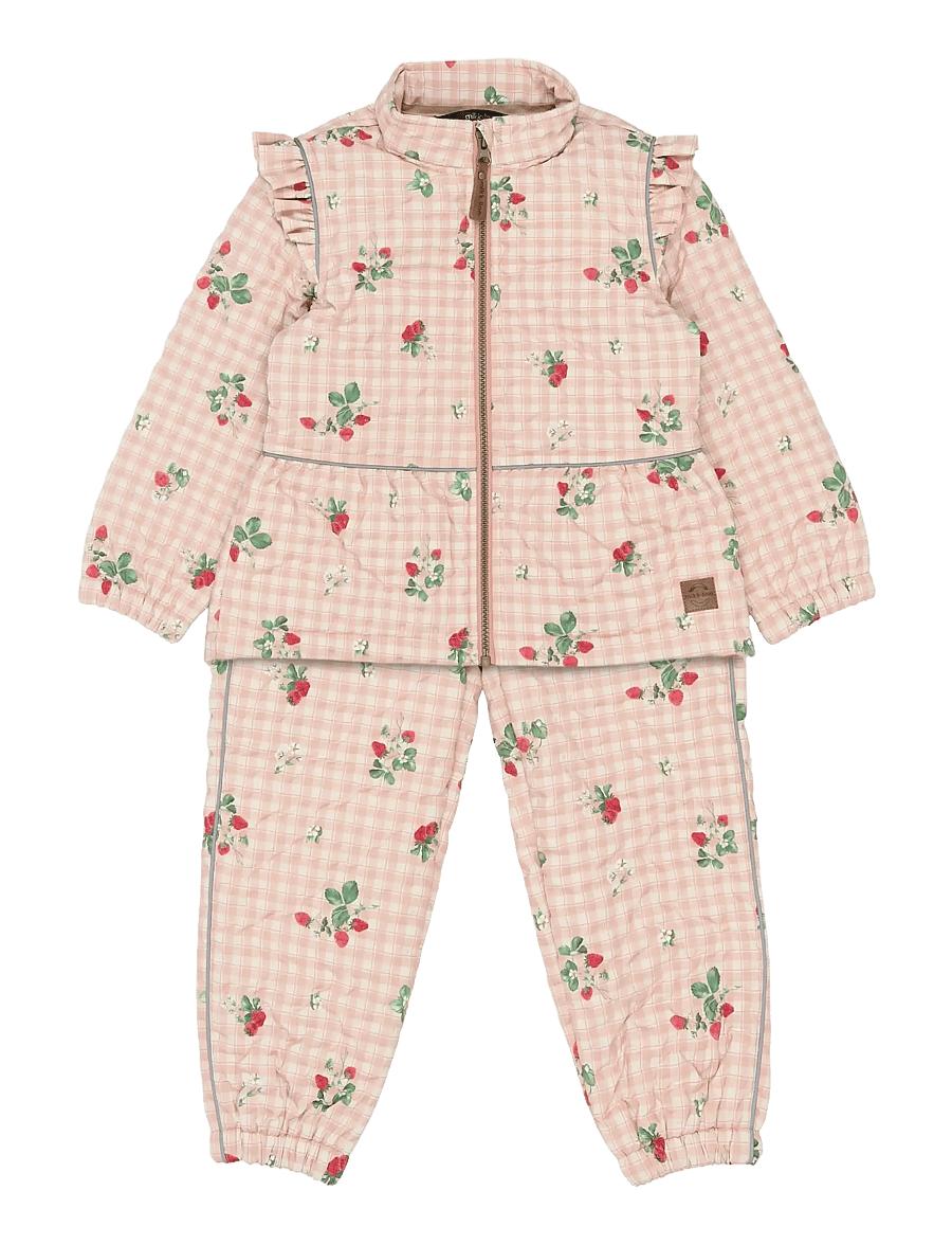 mikk-line - Thermal+ Frill Set AOP - thermo-sets - strawberry aop - 1