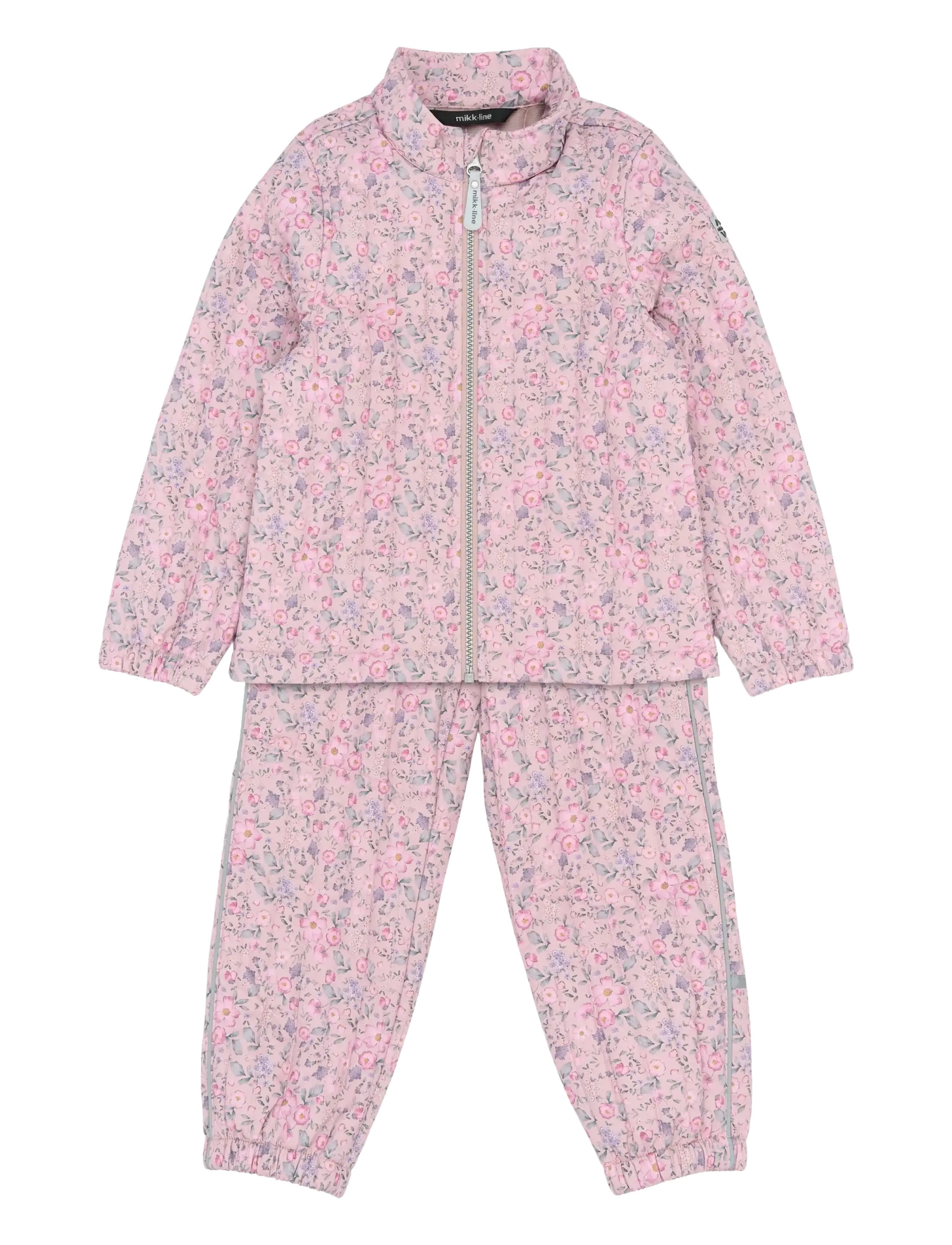 mikk-line Thermal Set Aop, 128, Thermo Oberbekleidung, Rosa - Sets, Kinder