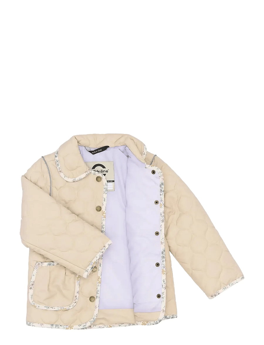 mikk-line - Quilted Jacket Collar - steppjacken - safari - 3