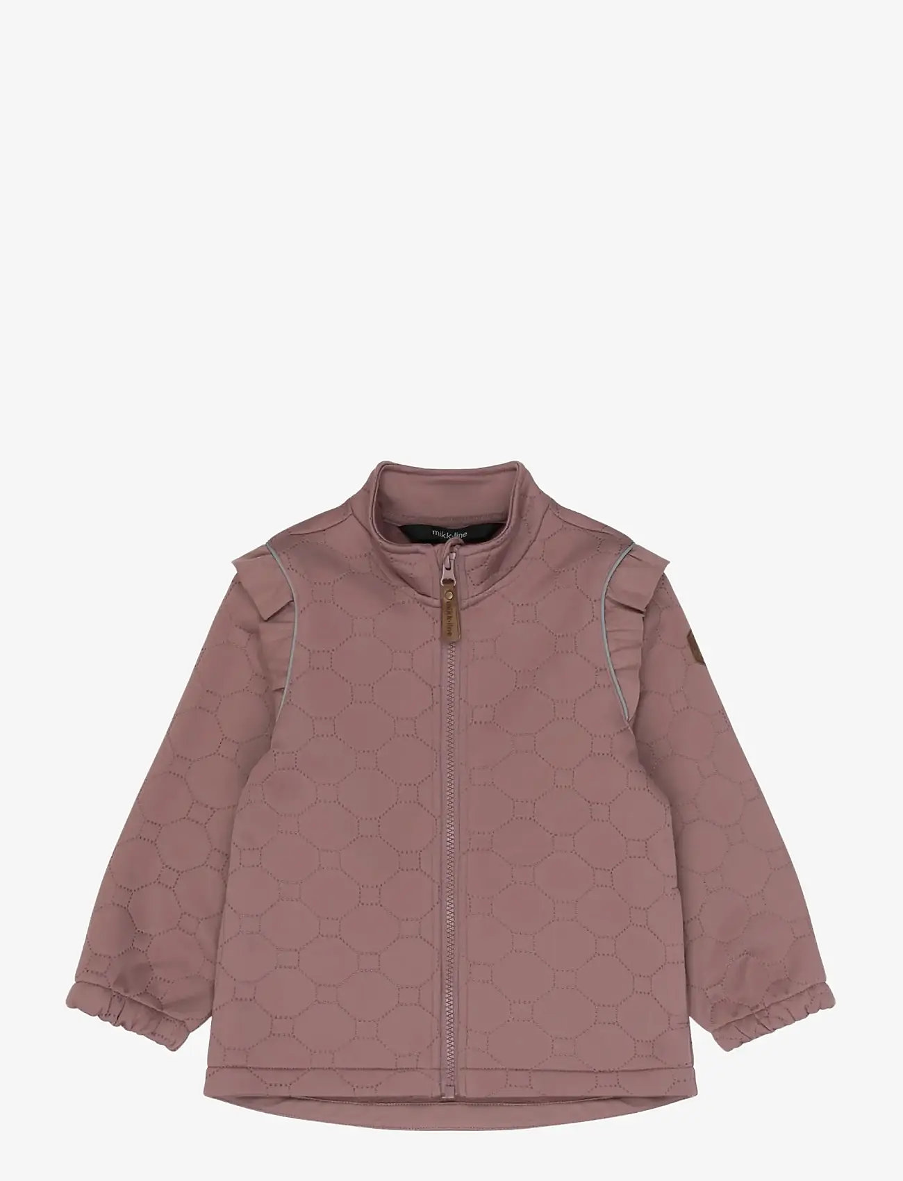 mikk-line - Soft Thermal Set Warm Frill - jacken & mäntel - twilight mauve - 2