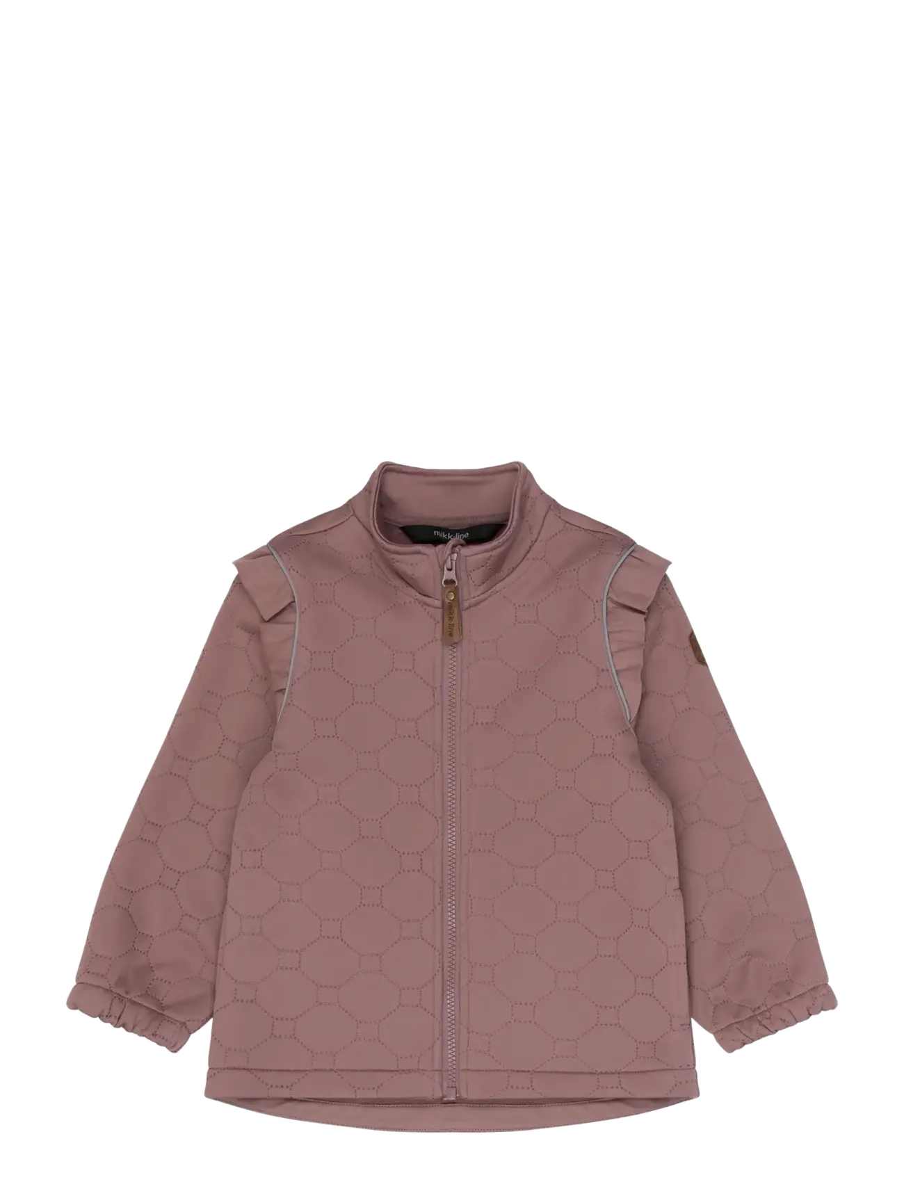 mikk-line - Soft Thermal Set Warm Frill - jacken & mäntel - twilight mauve - 2