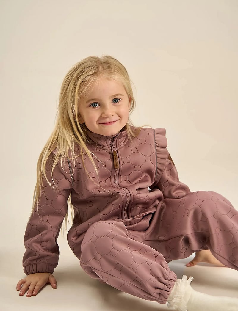 mikk-line - Soft Thermal Set Warm Frill - termosæt - twilight mauve - 0