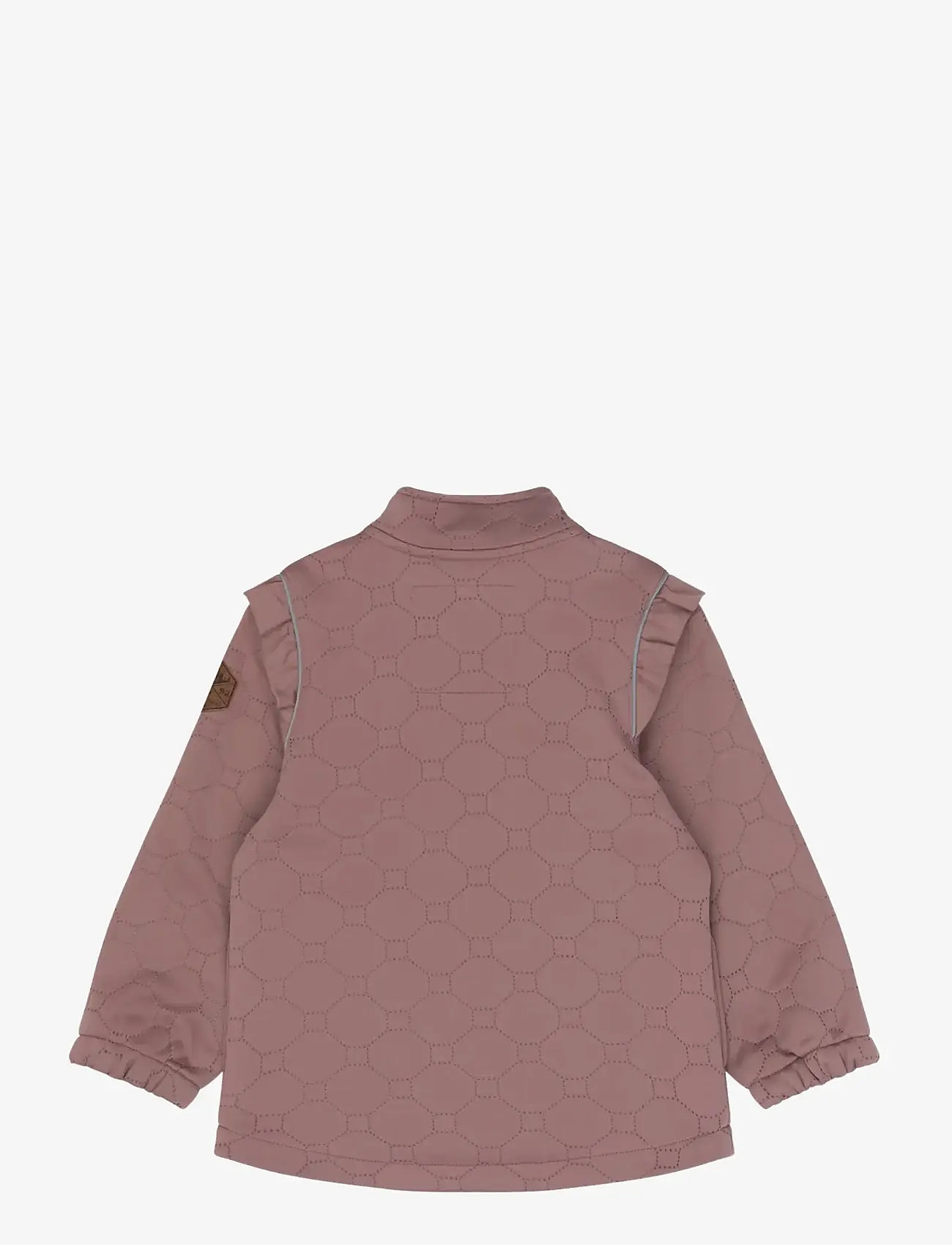 mikk-line - Soft Thermal Set Warm Frill - jacken & mäntel - twilight mauve - 3