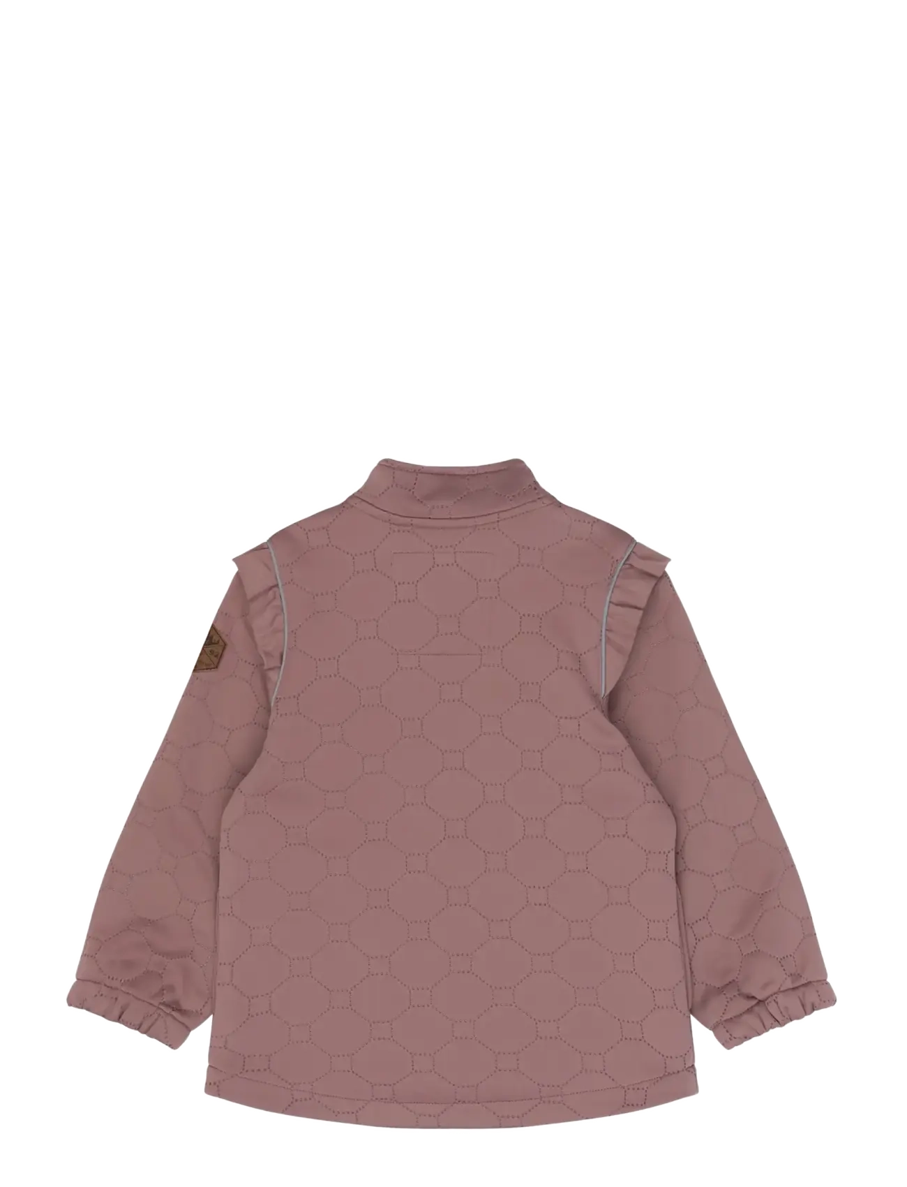 mikk-line - Soft Thermal Set Warm Frill - jacken & mäntel - twilight mauve - 3