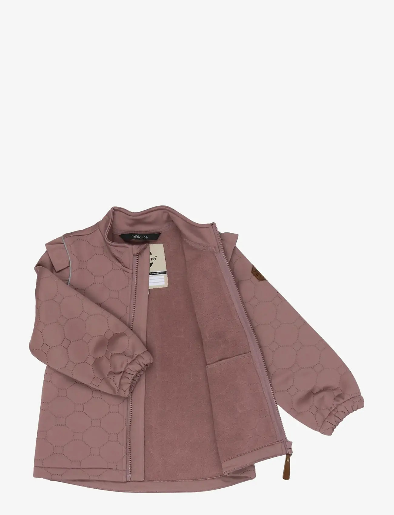 mikk-line - Soft Thermal Set Warm Frill - jacken & mäntel - twilight mauve - 4