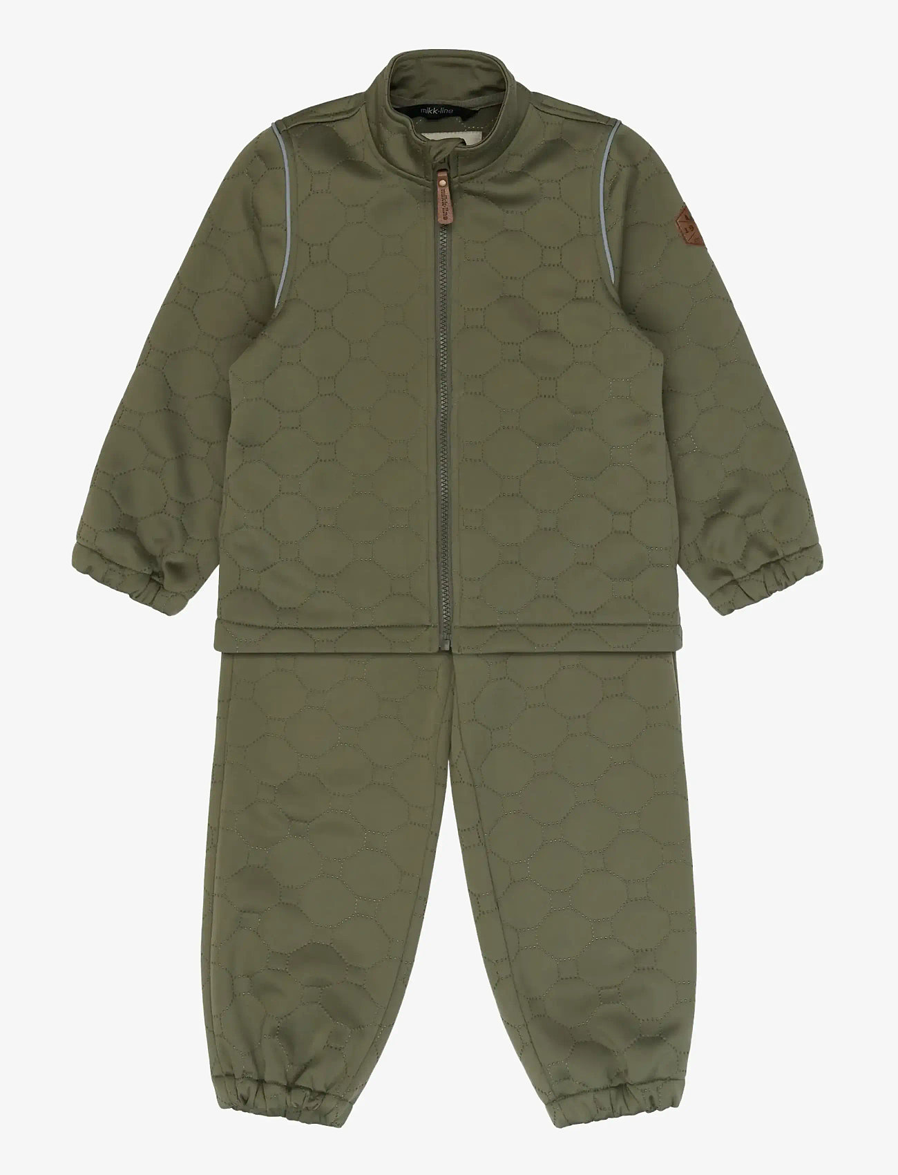 mikk-line - Soft Thermal Set Warm - Üleriided - dusty olive - 0