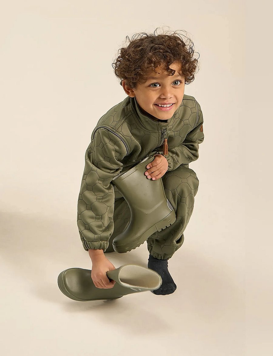 mikk-line - Soft Thermal Set Warm - thermo-sets - dusty olive - 0