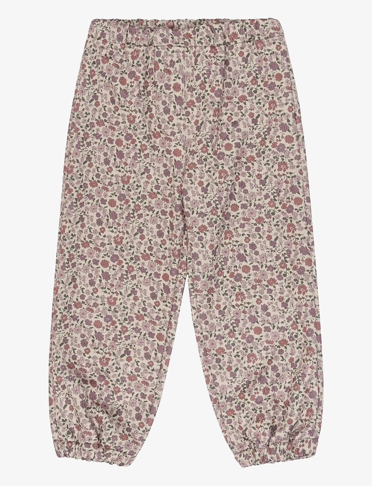 mikk-line - Soft Thermal Set Warm Frill AOP - overtøj - floral sketch aop - 4