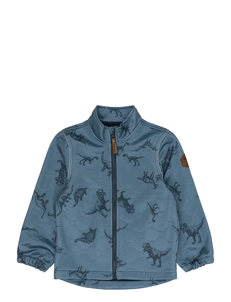 mikk-line - Soft Thermal Set Warm AOP - termosæt - dino stroke aop - 1