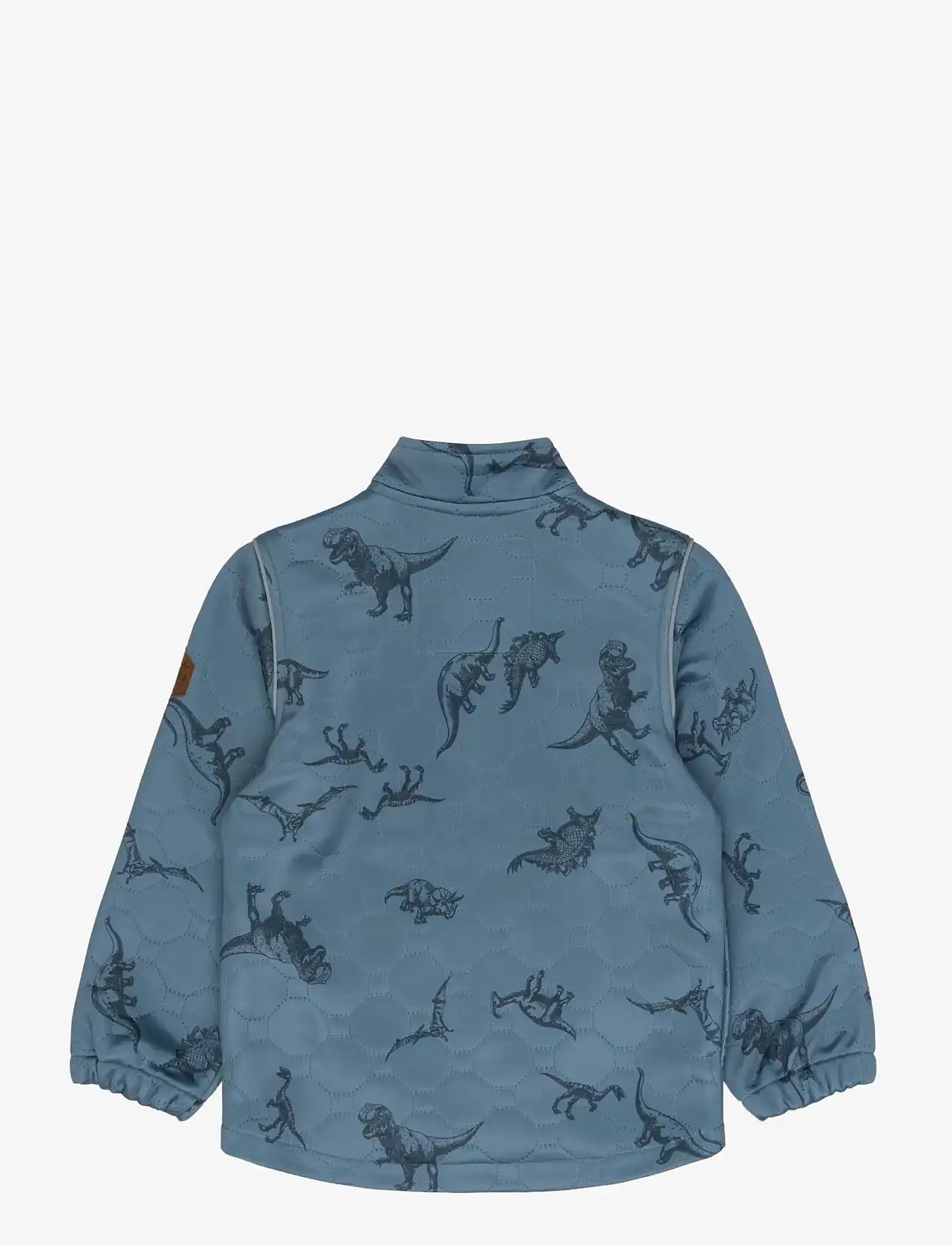 mikk-line - Soft Thermal Set Warm AOP - overtøj - dino stroke aop - 2