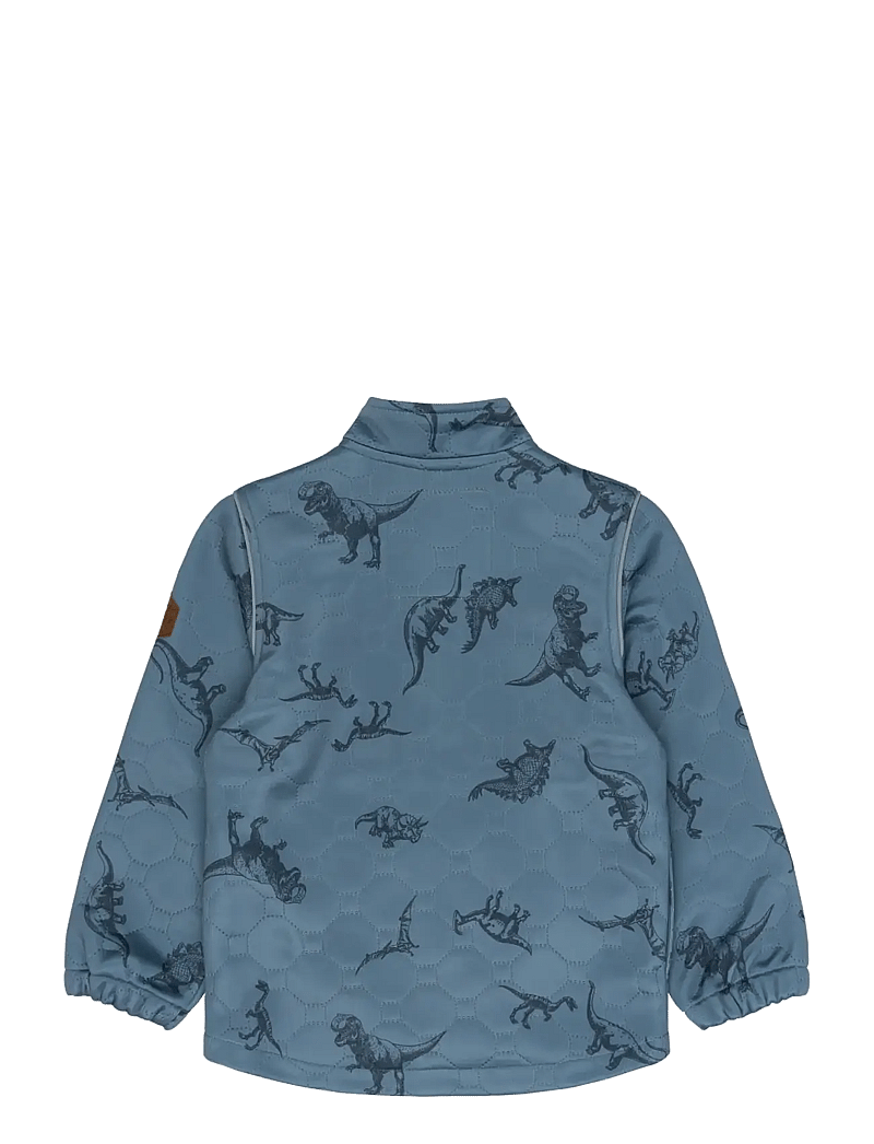 mikk-line - Soft Thermal Set Warm AOP - termosæt - dino stroke aop - 2