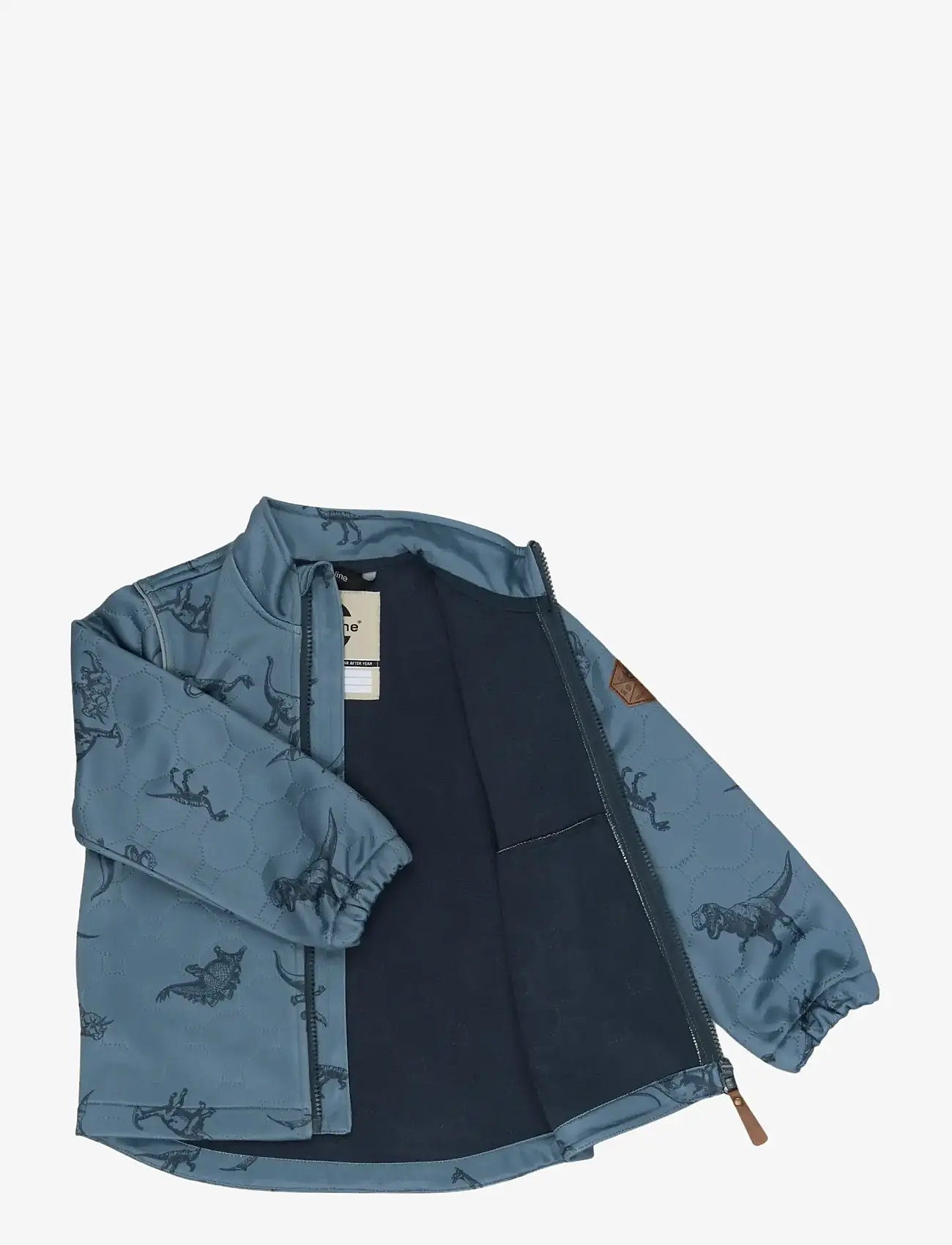 mikk-line - Soft Thermal Set Warm AOP - overtøj - dino stroke aop - 3