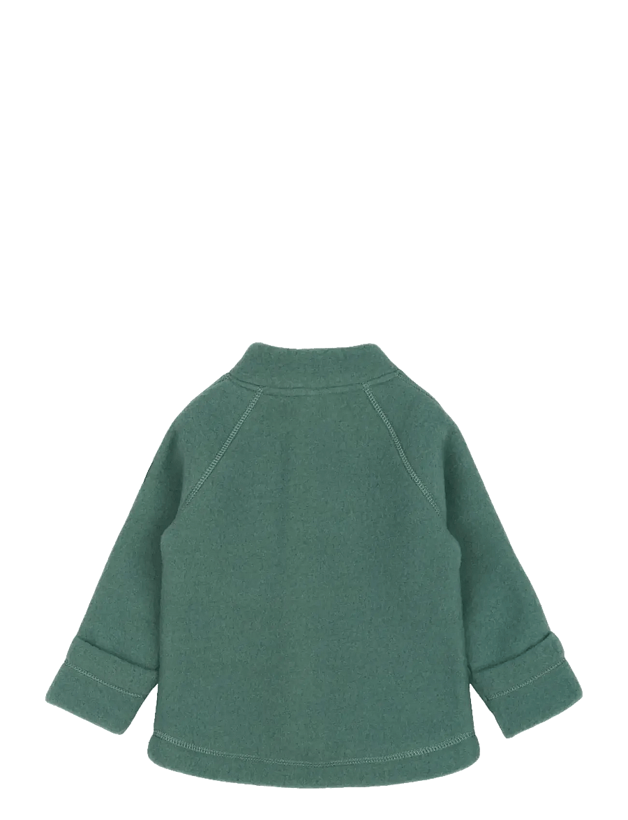 mikk-line - Wool Baby Jacket - fliisjakid - balsam green - 1