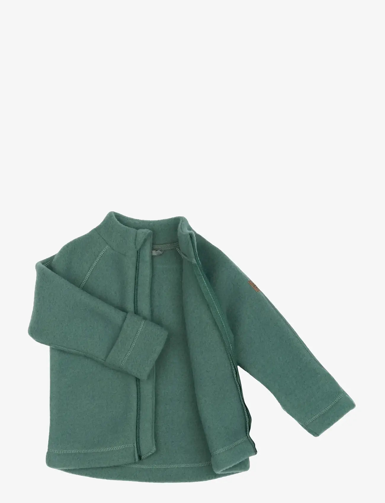 mikk-line - Wool Baby Jacket - fleecejackor - balsam green - 2