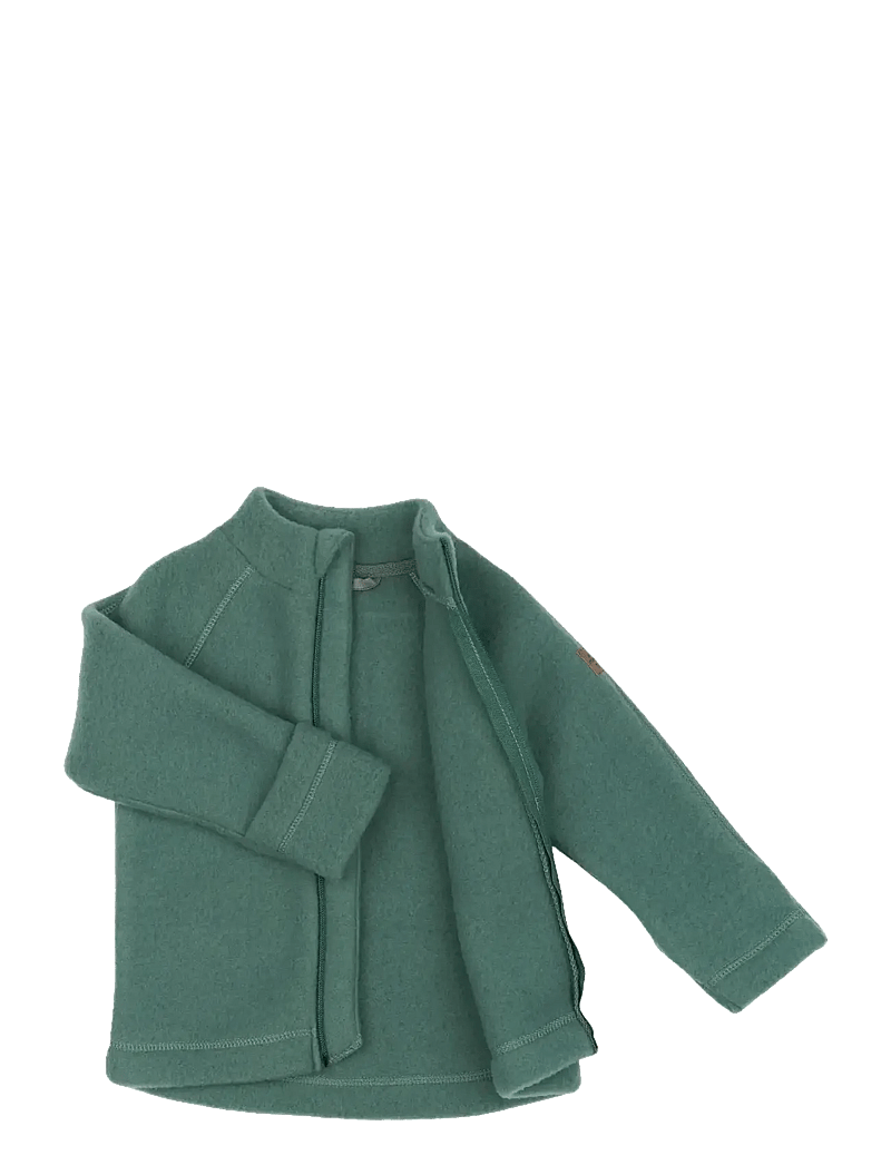 mikk-line - Wool Baby Jacket - fleecejakker - balsam green - 2