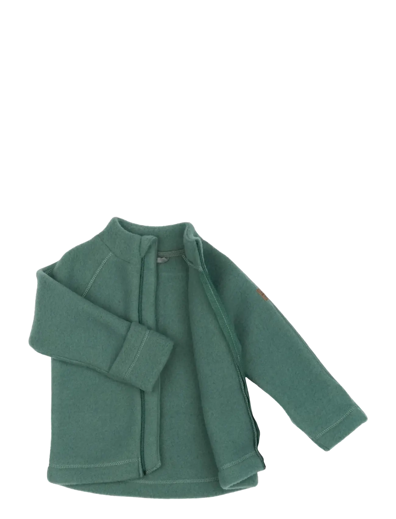 mikk-line - Wool Baby Jacket - efterårsjakker - balsam green - 2