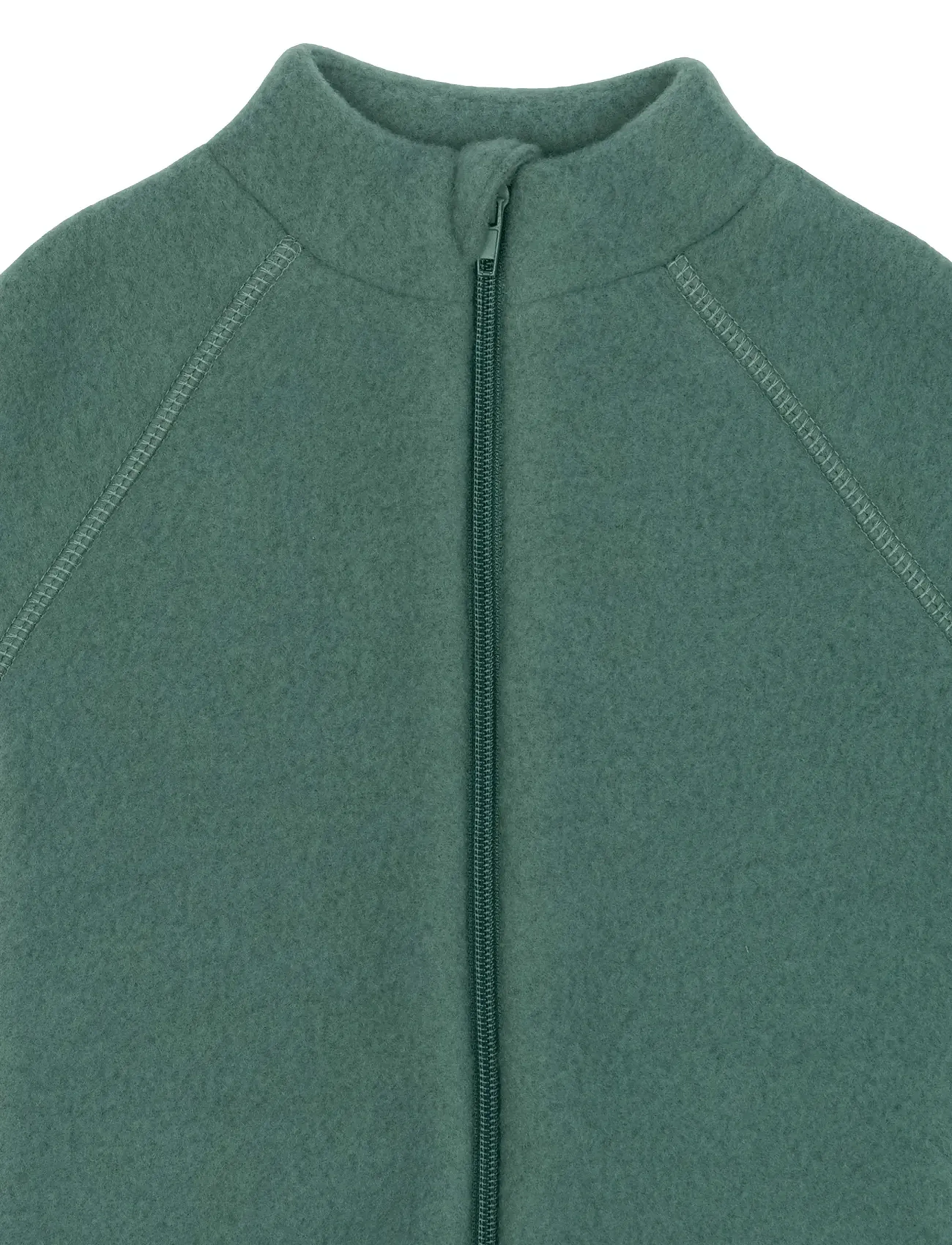 mikk-line - Wool Baby Jacket - efterårsjakker - balsam green - 3