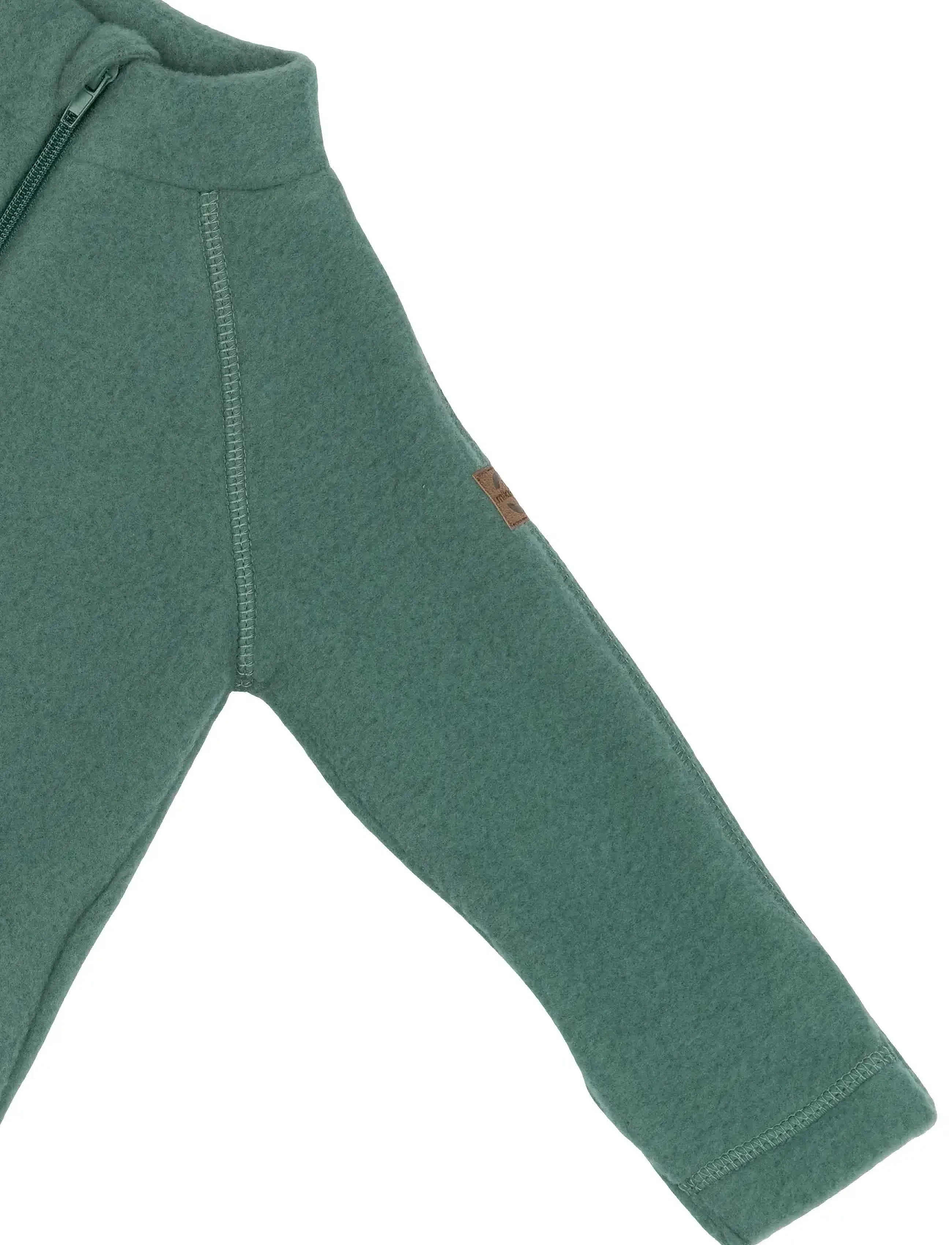 mikk-line - Wool Baby Jacket - efterårsjakker - balsam green - 4