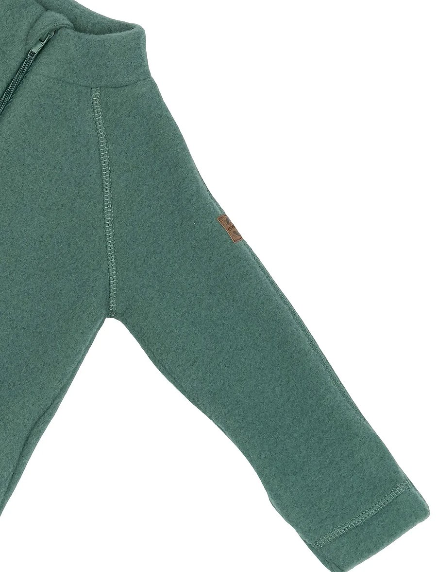 mikk-line - Wool Baby Jacket - fliisjakid - balsam green - 4