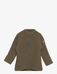 mikk-line - Wool Baby Jacket - laveste priser - beech - 0