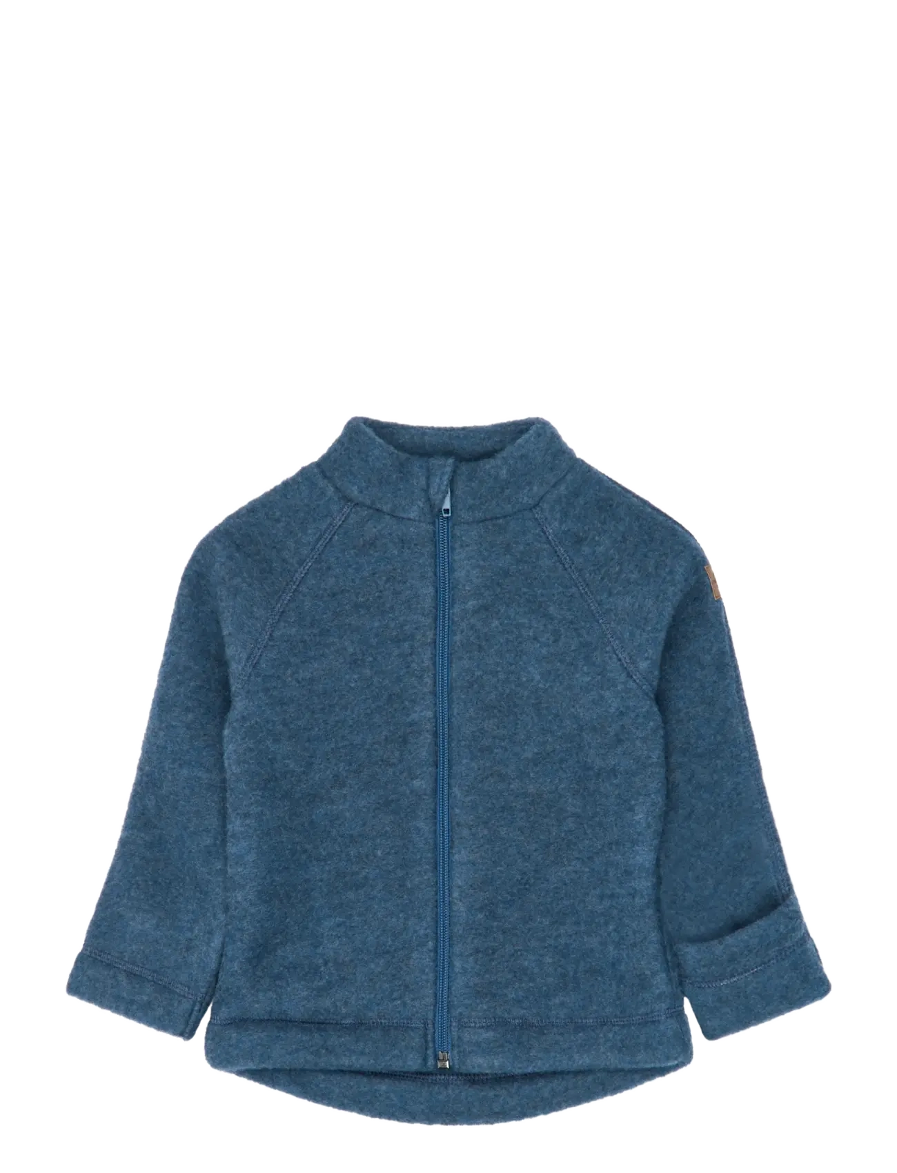 mikk-line Wool Baby Jacket - mikk-line - BLUE MELANGE / blue