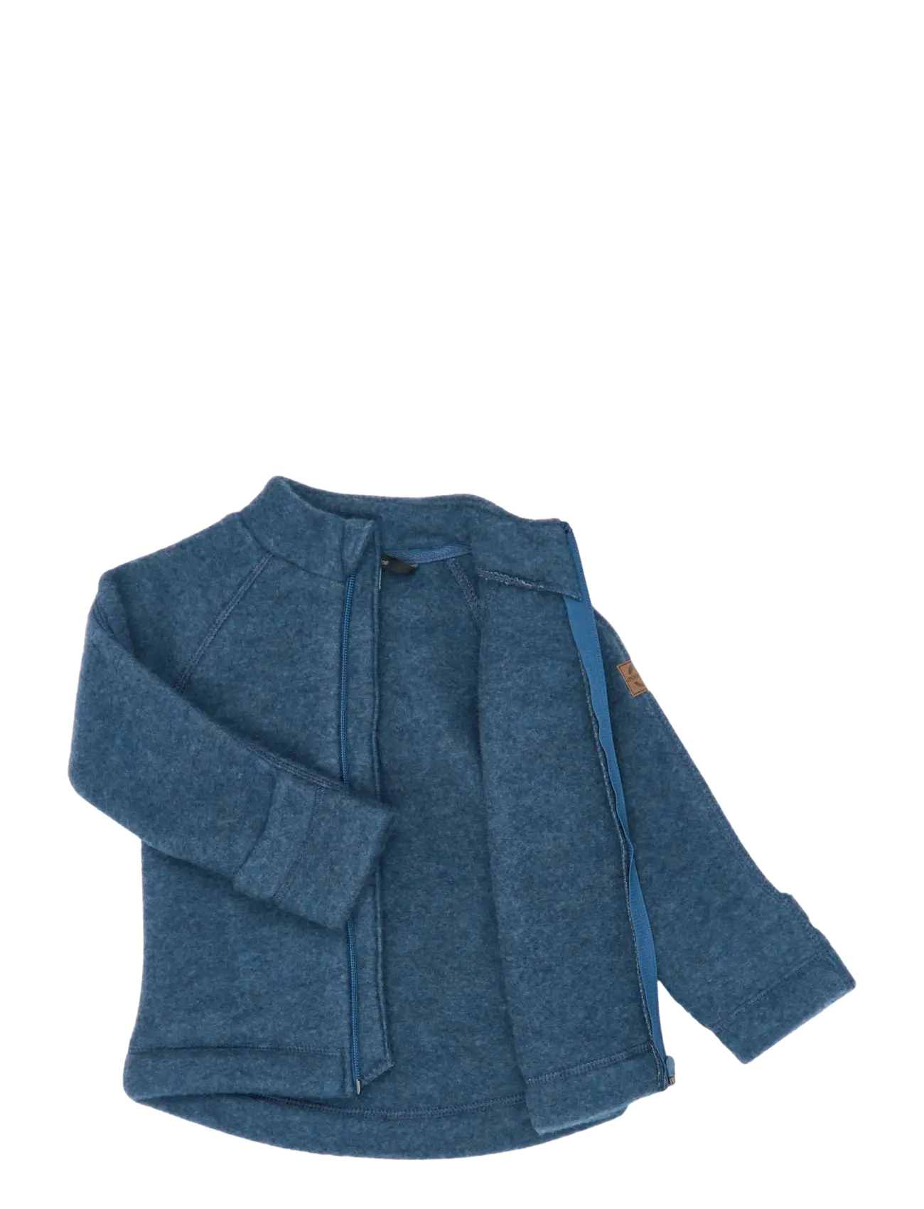 mikk-line - Wool Baby Jacket - fliisjakid - blue melange - 2