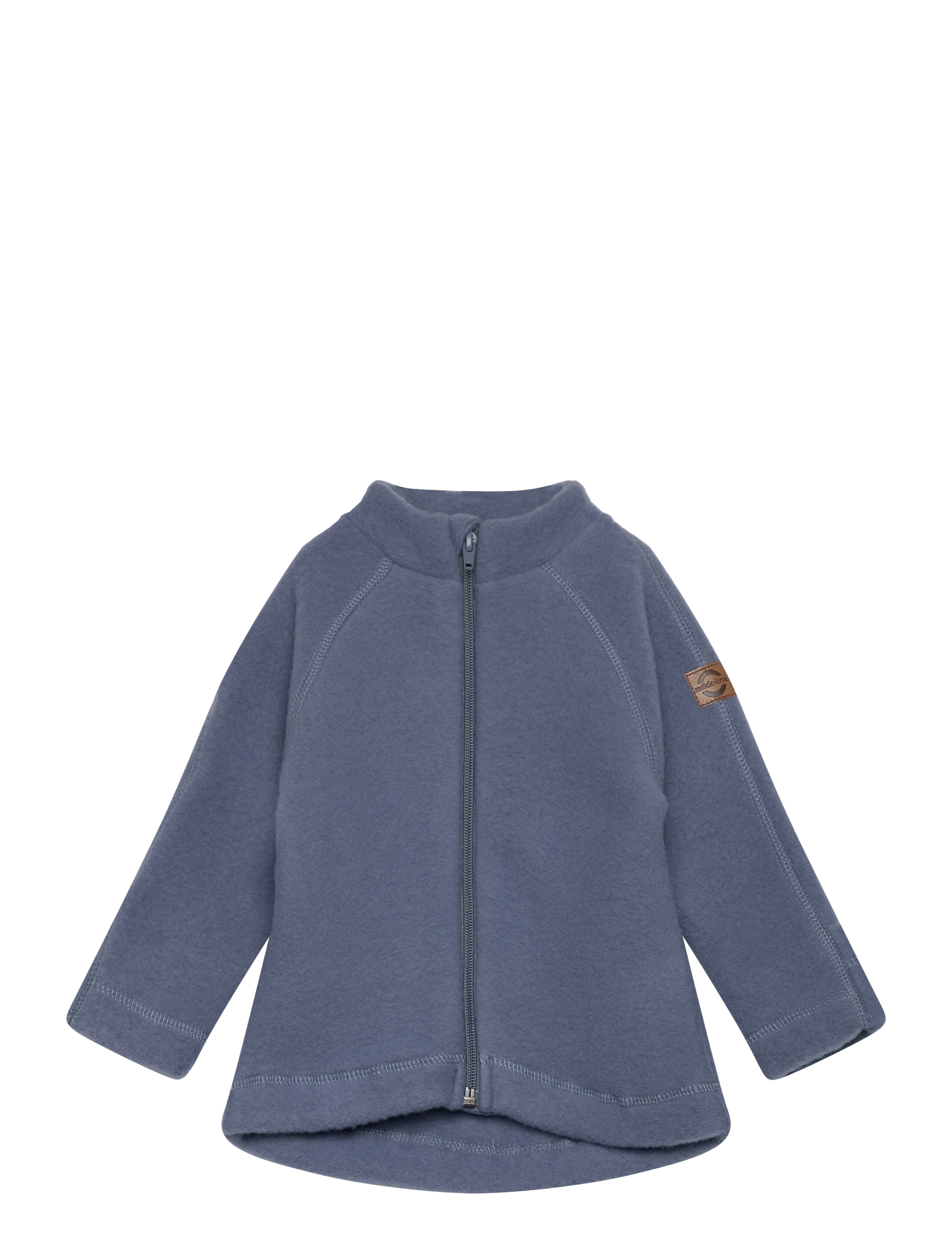 mikk-line Wool Baby Jacket, 74, Fleece Oberbekleidung, Blau - Jackets, Kinder
