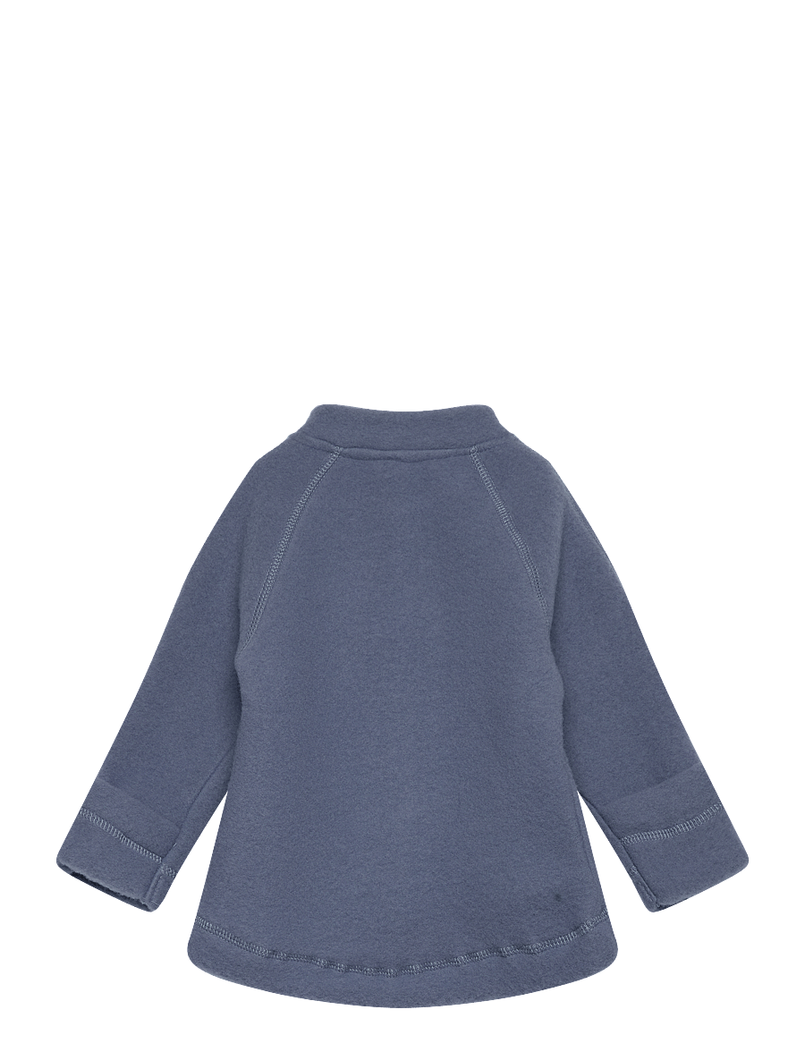 mikk-line - Wool Baby Jacket - flint stone - 1